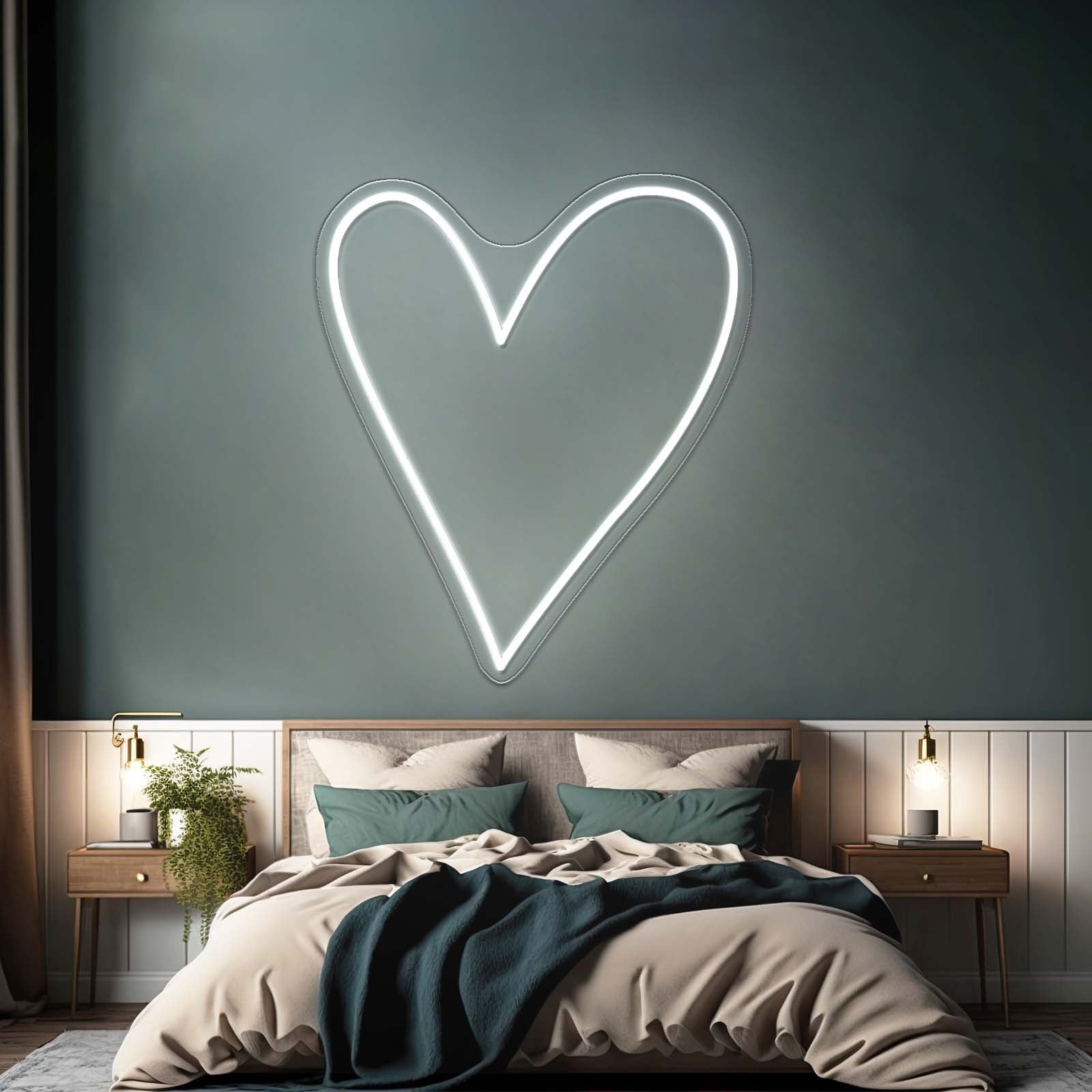 Big Big Heart Lovely Led Neon Sign | Shineneon