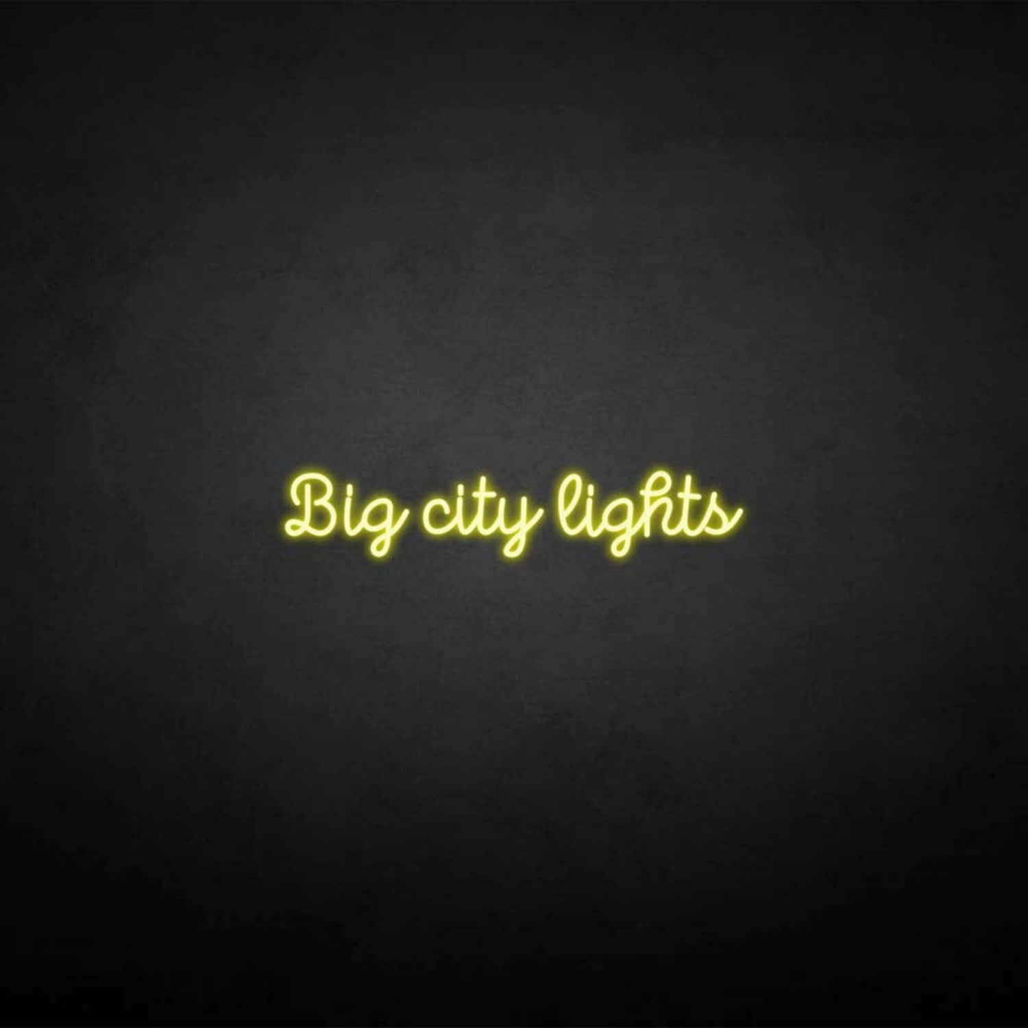 Big City Lights Neon Sign | Shineneon