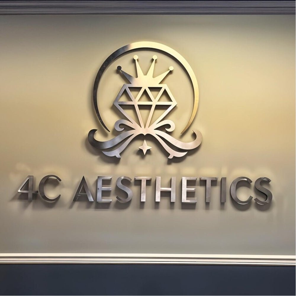 Big Dimond Logo 4C Aesthetics 3D Backlit Channel Letters Led Light Sign - Shineneon
