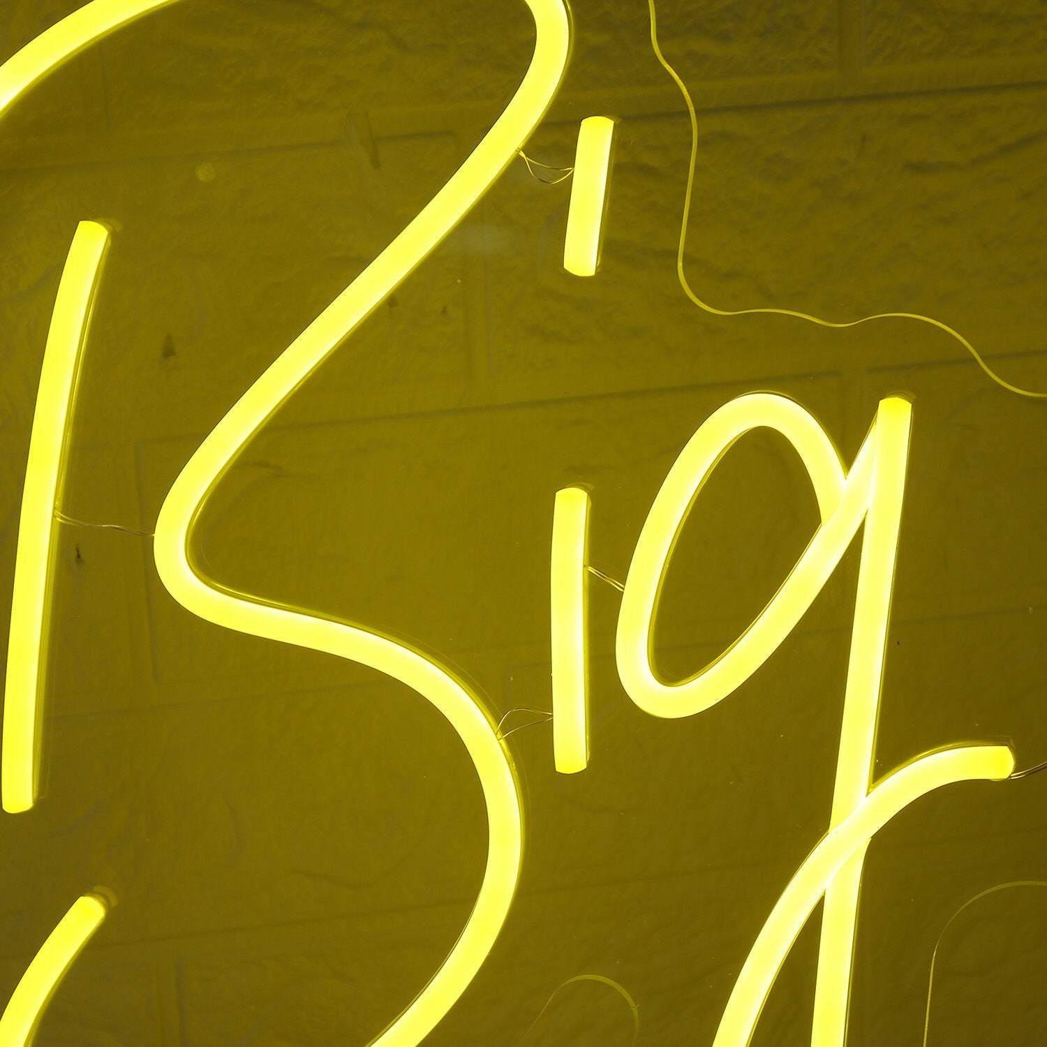 Big Easy Yellow Led Neon Sign - Shineneon