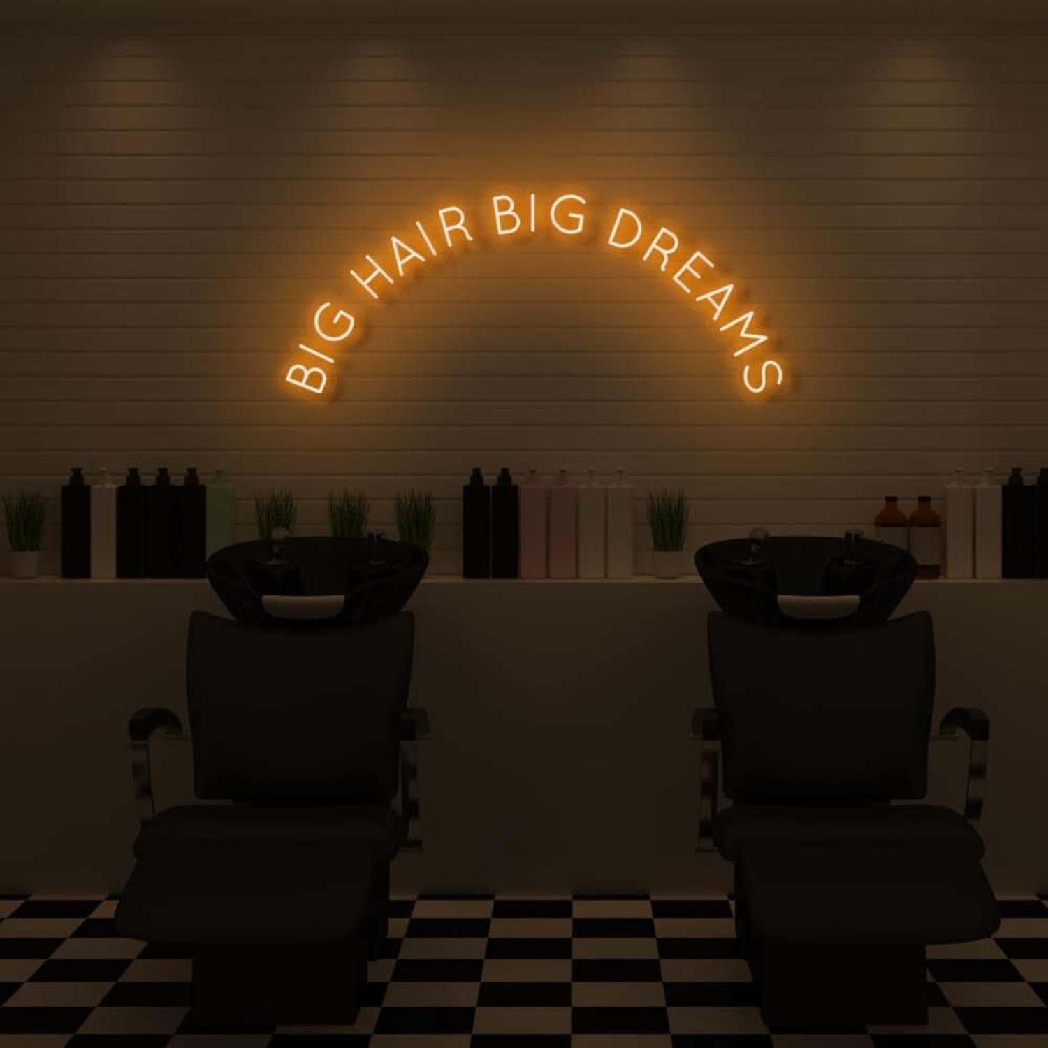 Big Hair Big Dreams Led Neon Sign - Shineneon