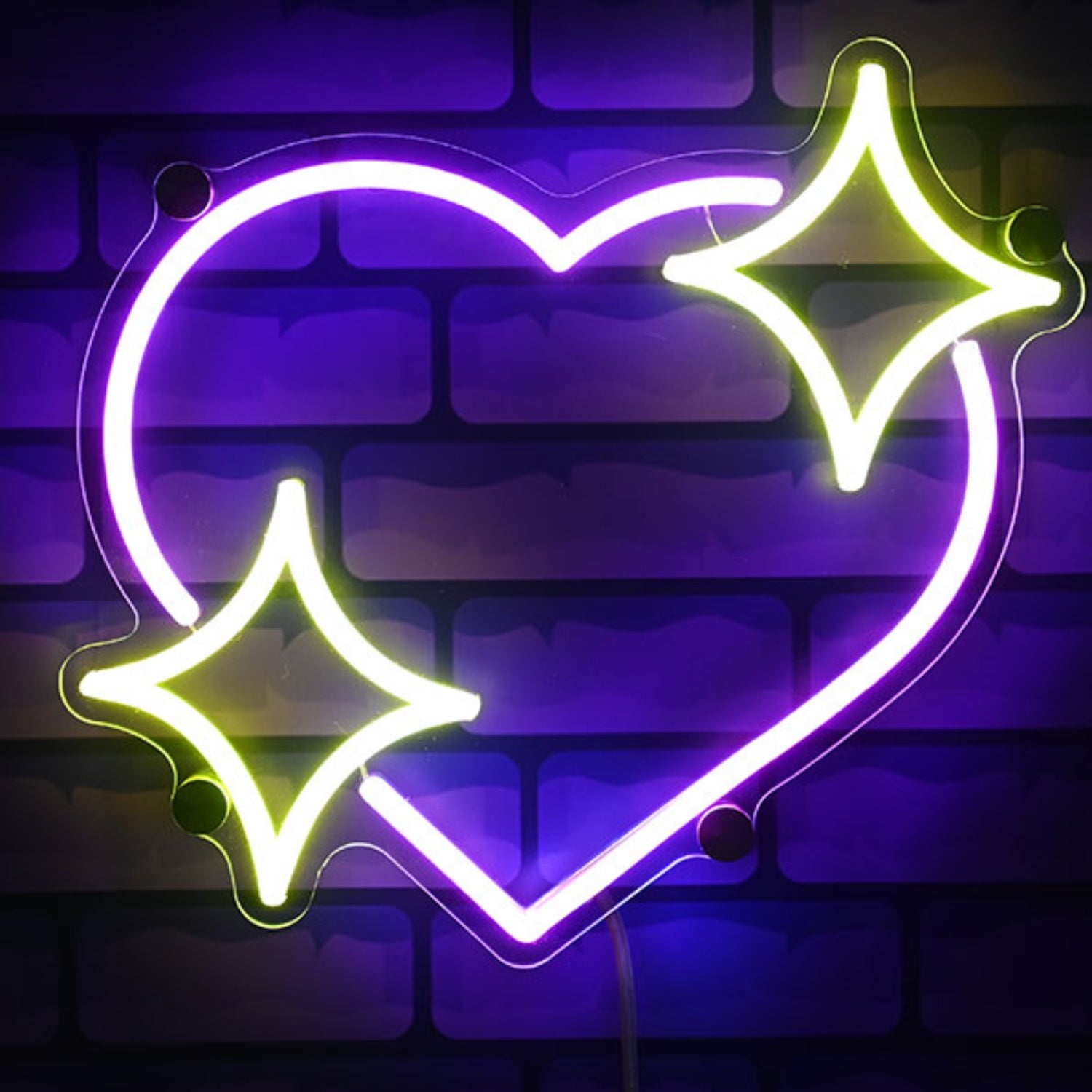 Big Heart Neon Sign Wall Art Decor | Shineneon