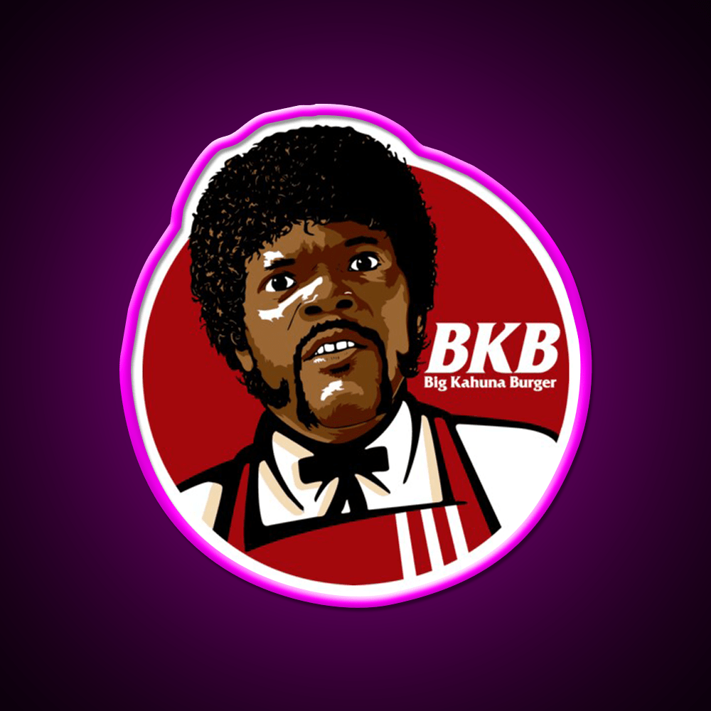 Big Kahuna Burger Fast Food Led Neon Sign For Burger Place Wall Art Rgb Color - Shineneon