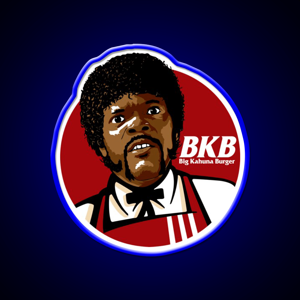 Big Kahuna Burger Fast Food Led Neon Sign For Burger Place Wall Art Rgb Color - Shineneon