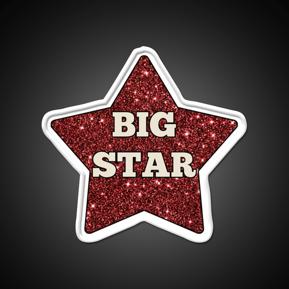 Big Star Party Drink Tequila Led Neon Sign Rgb Color - Shineneon