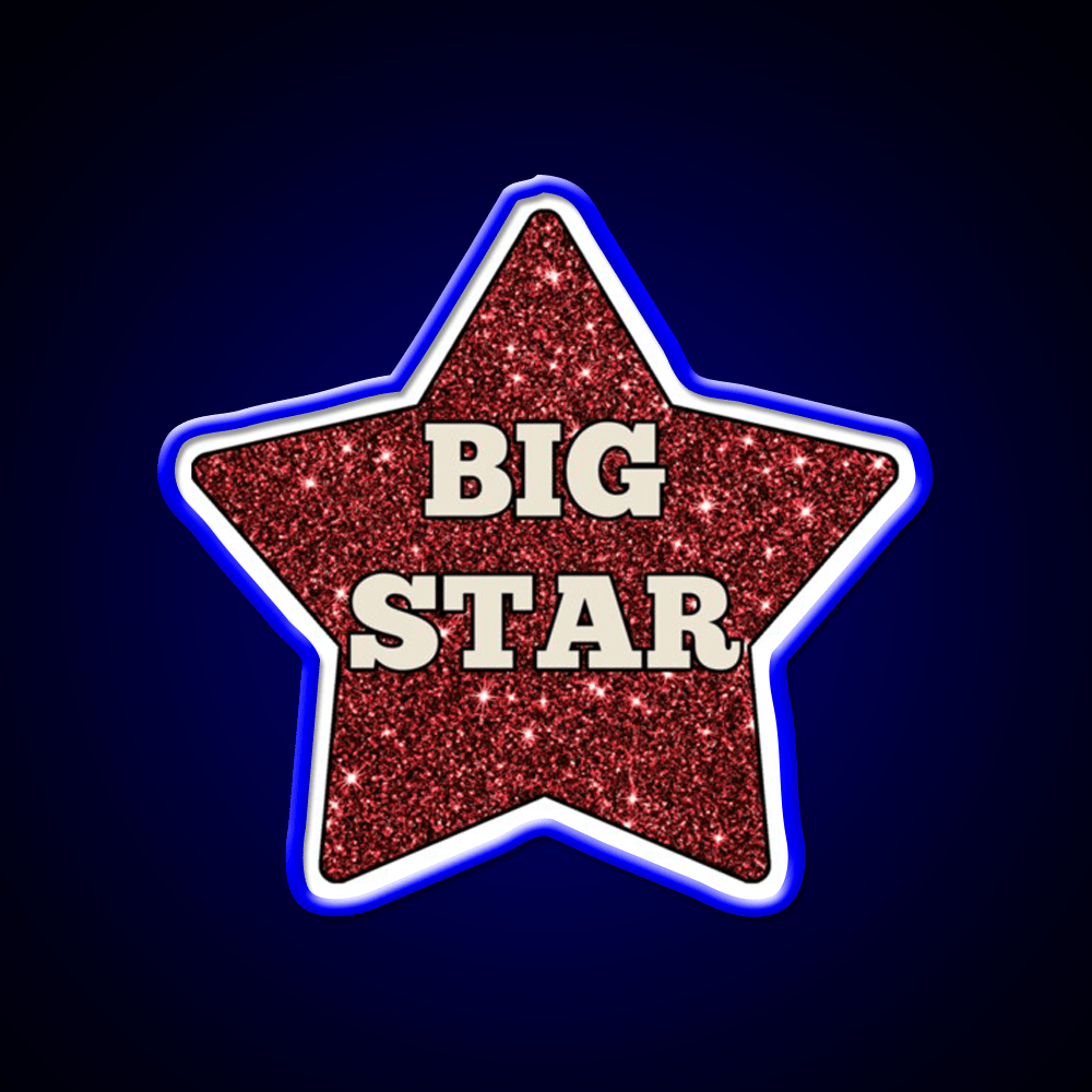 Big Star Party Drink Tequila Led Neon Sign Rgb Color - Shineneon