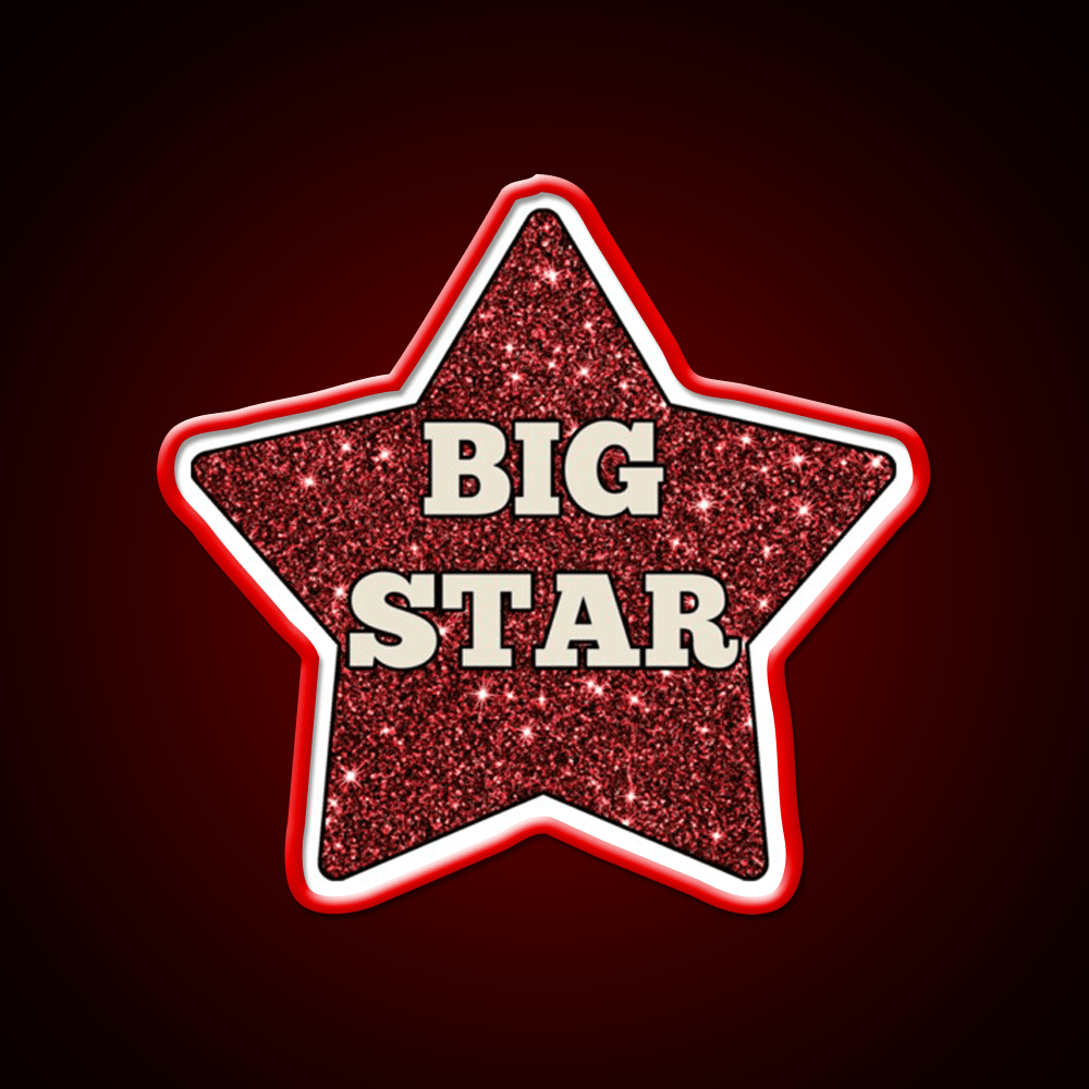 Big Star Party Drink Tequila Led Neon Sign Rgb Color - Shineneon