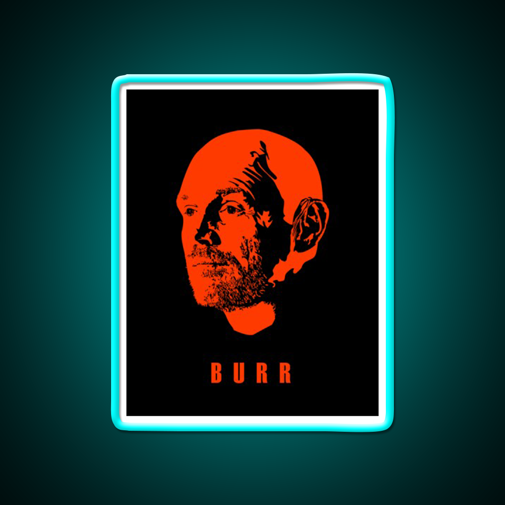 Bill Burr Minimalist Whiskey Drink Bar Led Neon Sign Rgb Color