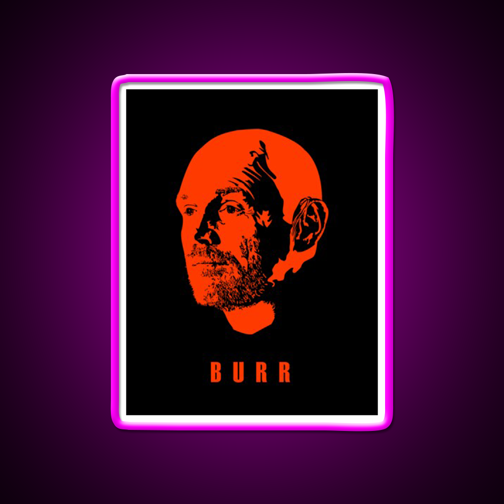 Bill Burr Minimalist Whiskey Drink Bar Led Neon Sign Rgb Color