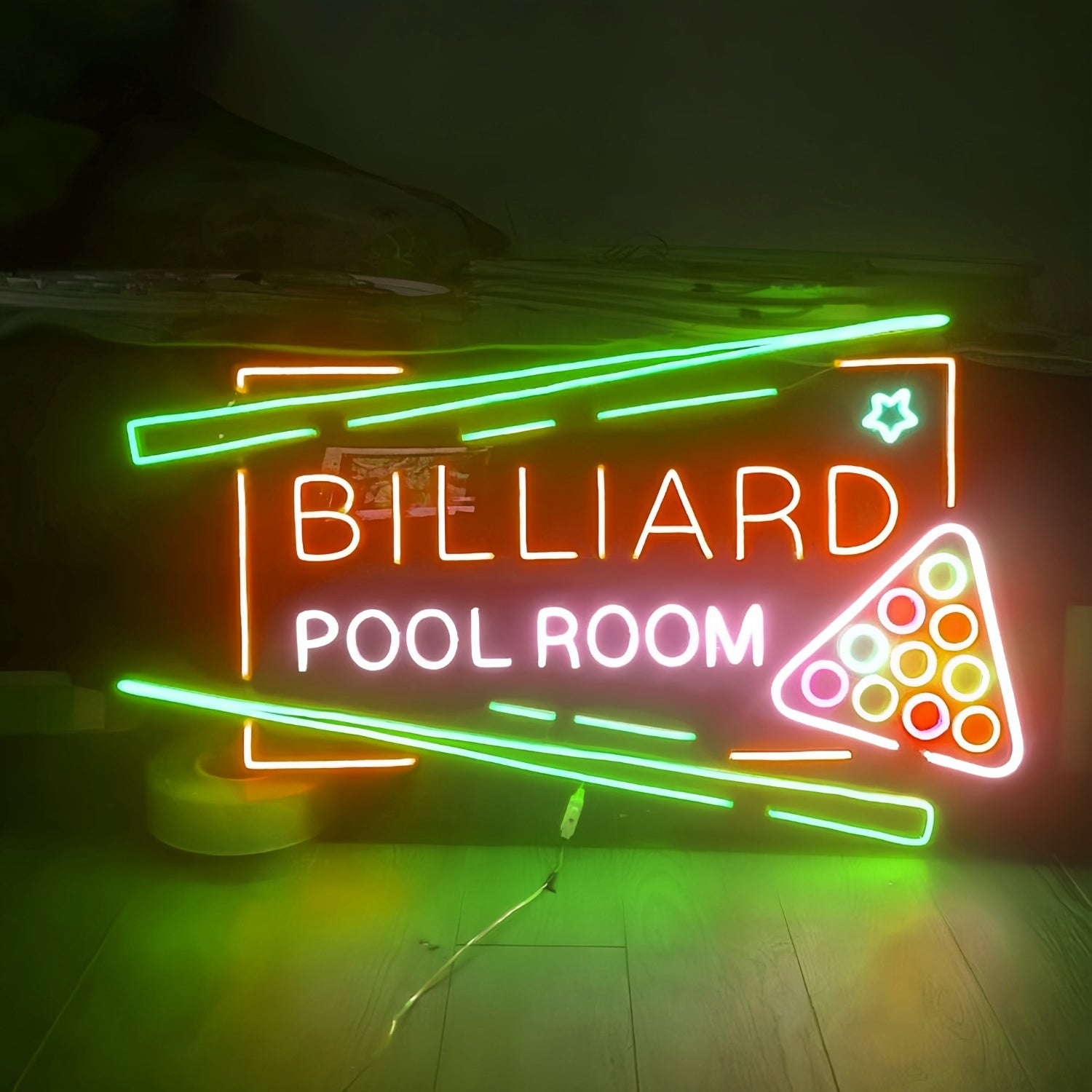 Billard Pool Room Illuminate Your Space With Neon Entertainment | Shineneon