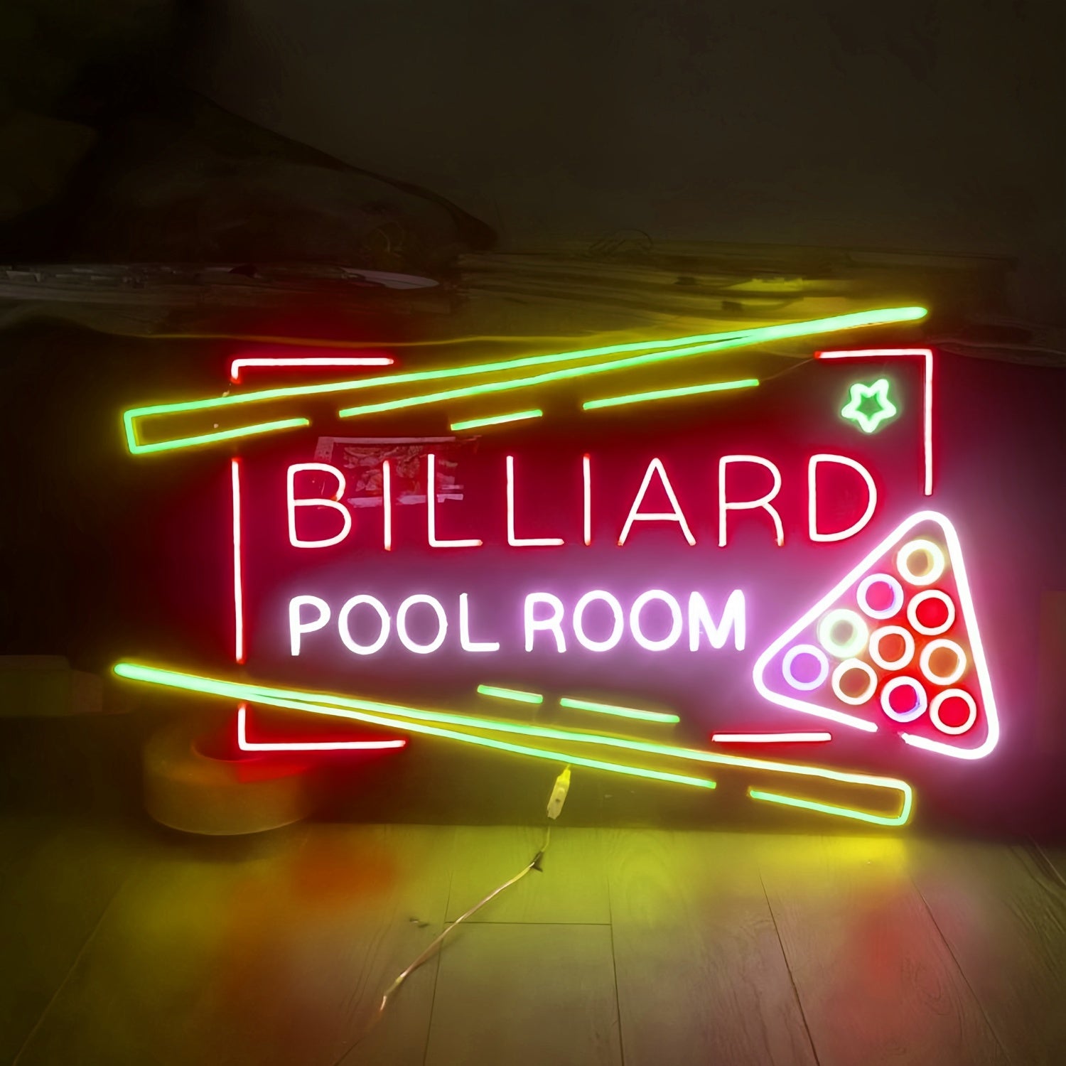 Billard Pool Room Illuminate Your Space With Neon Entertainment | Shineneon