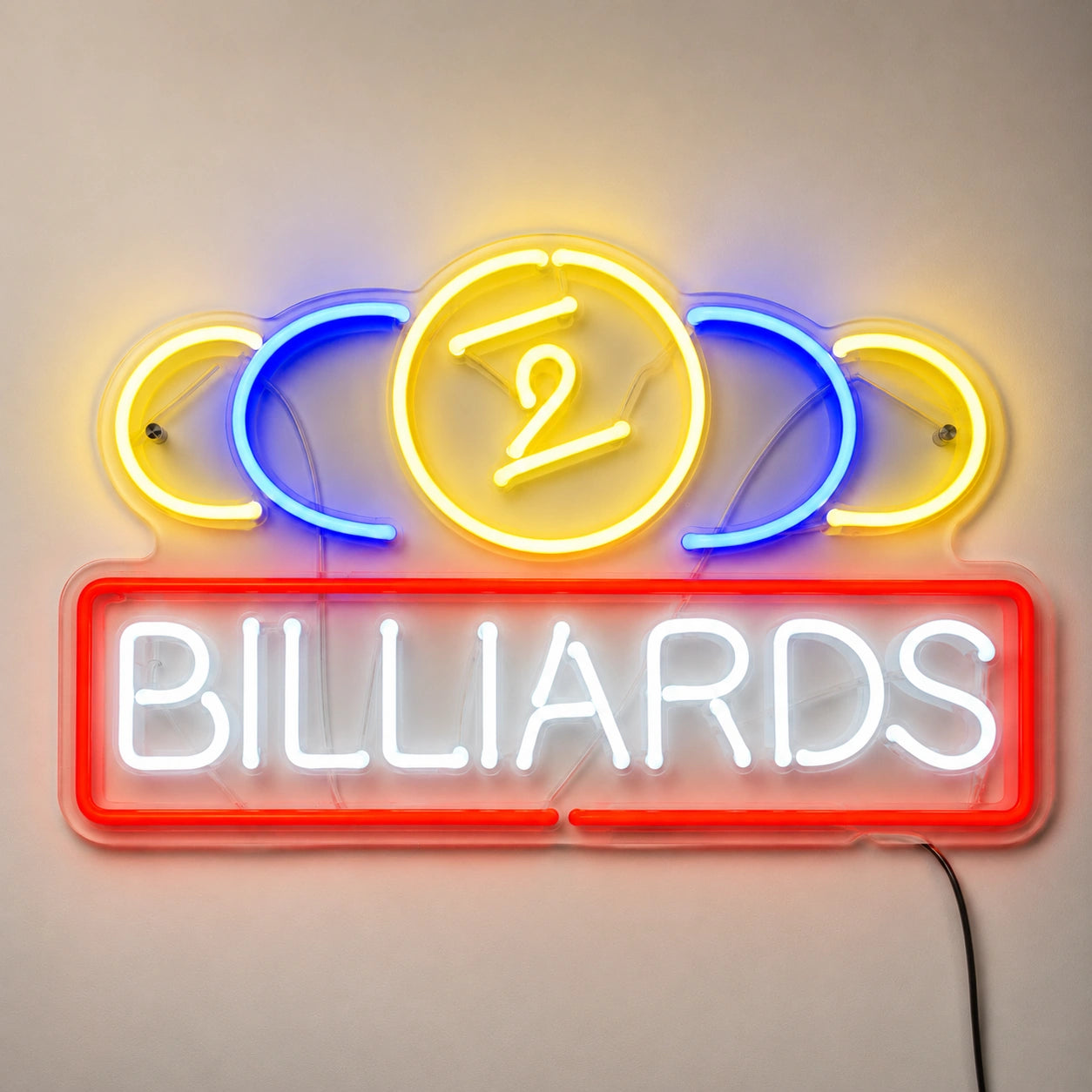 Billiards Game Neon Sign LED Neon Sign high-converting product image