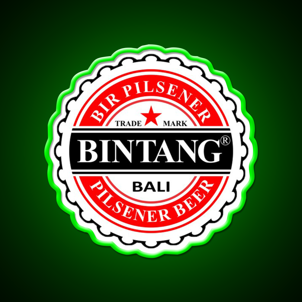Bintang Bali Indonesia Beer Bar Decor Led Neon Sign Rgb Color - LED neon sign view 8