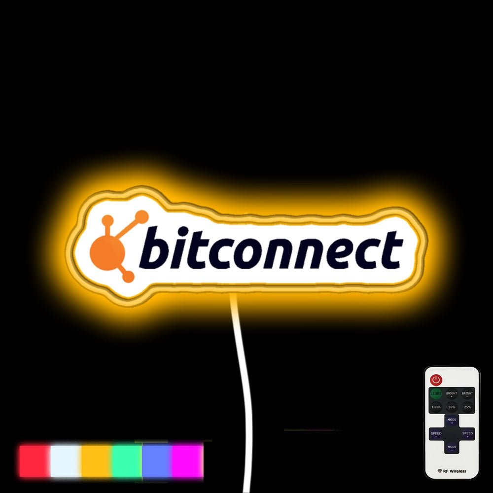 Bitconnect Led Neon Sign