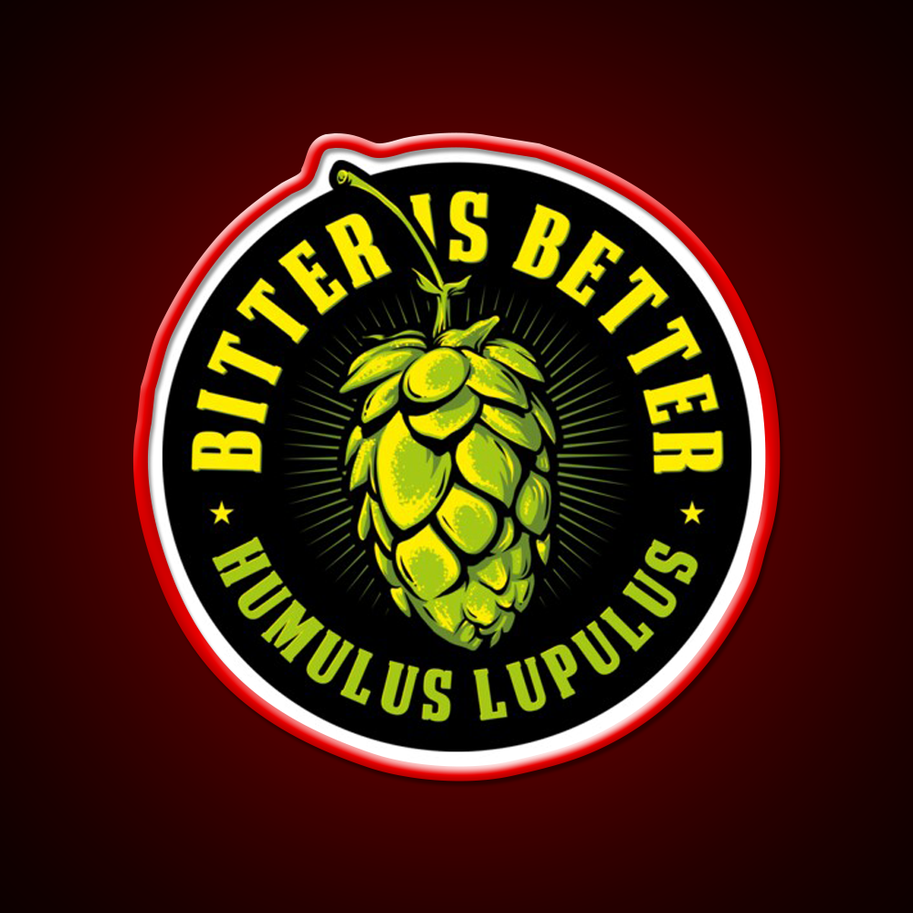 Bitter Is Better Beer Bar Decor Led Neon Sign Rgb Color - LED neon sign view 10