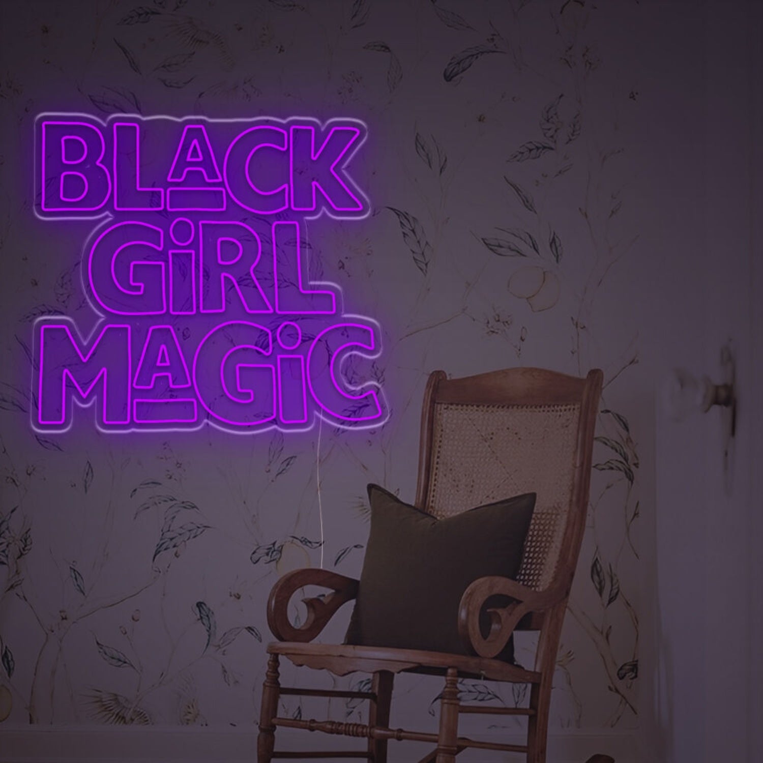 Black Girl Magic Led Neon Sign | Shineneon