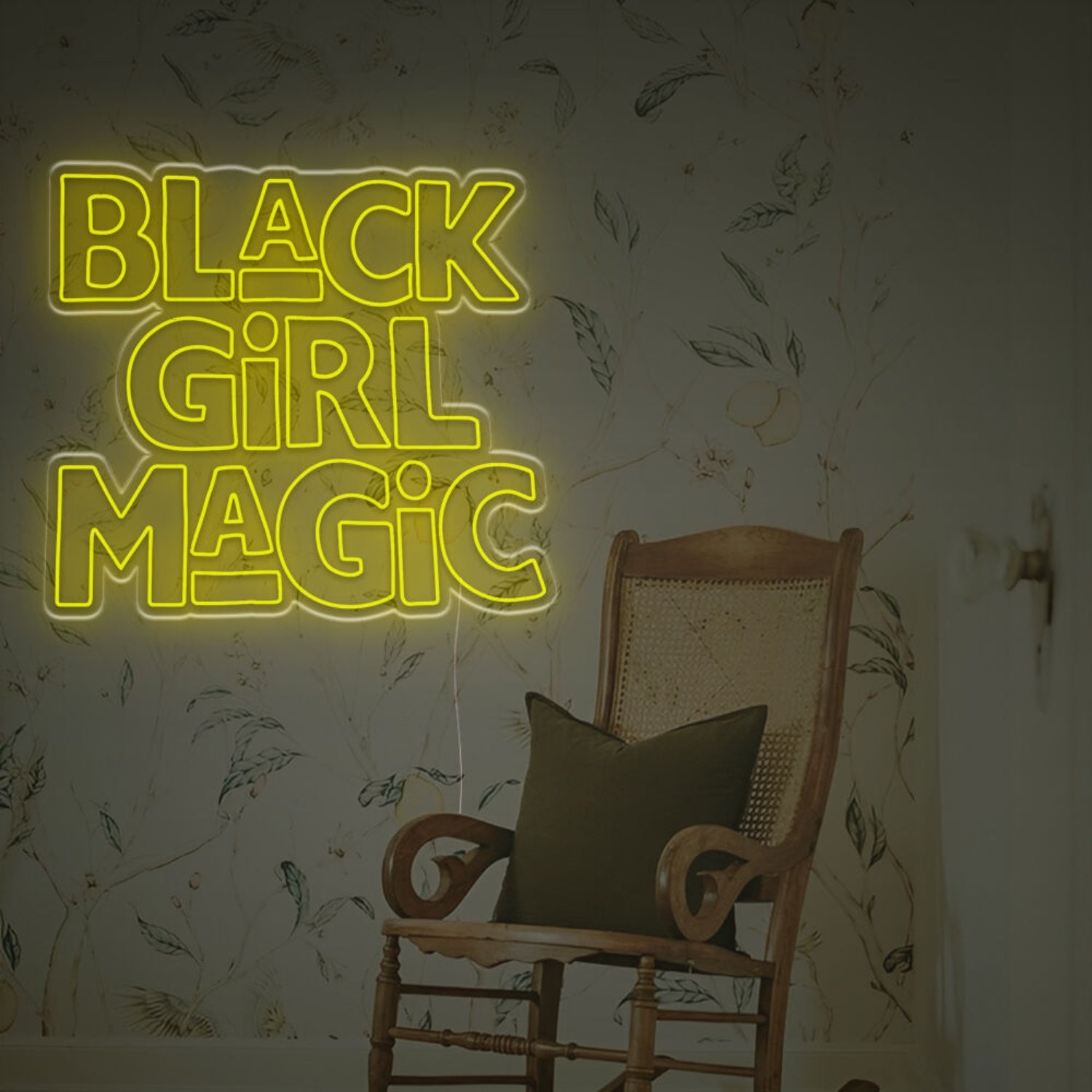 Black Girl Magic Led Neon Sign | Shineneon
