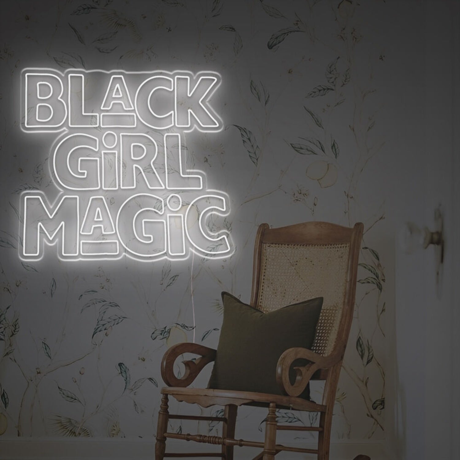 Black Girl Magic Led Neon Sign | Shineneon