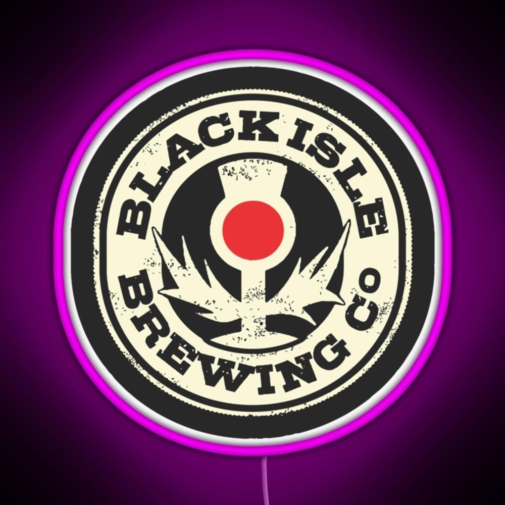 Black Isle Brewing Merch Rgb Led Neon Sign Pop Wall Art - Shineneon