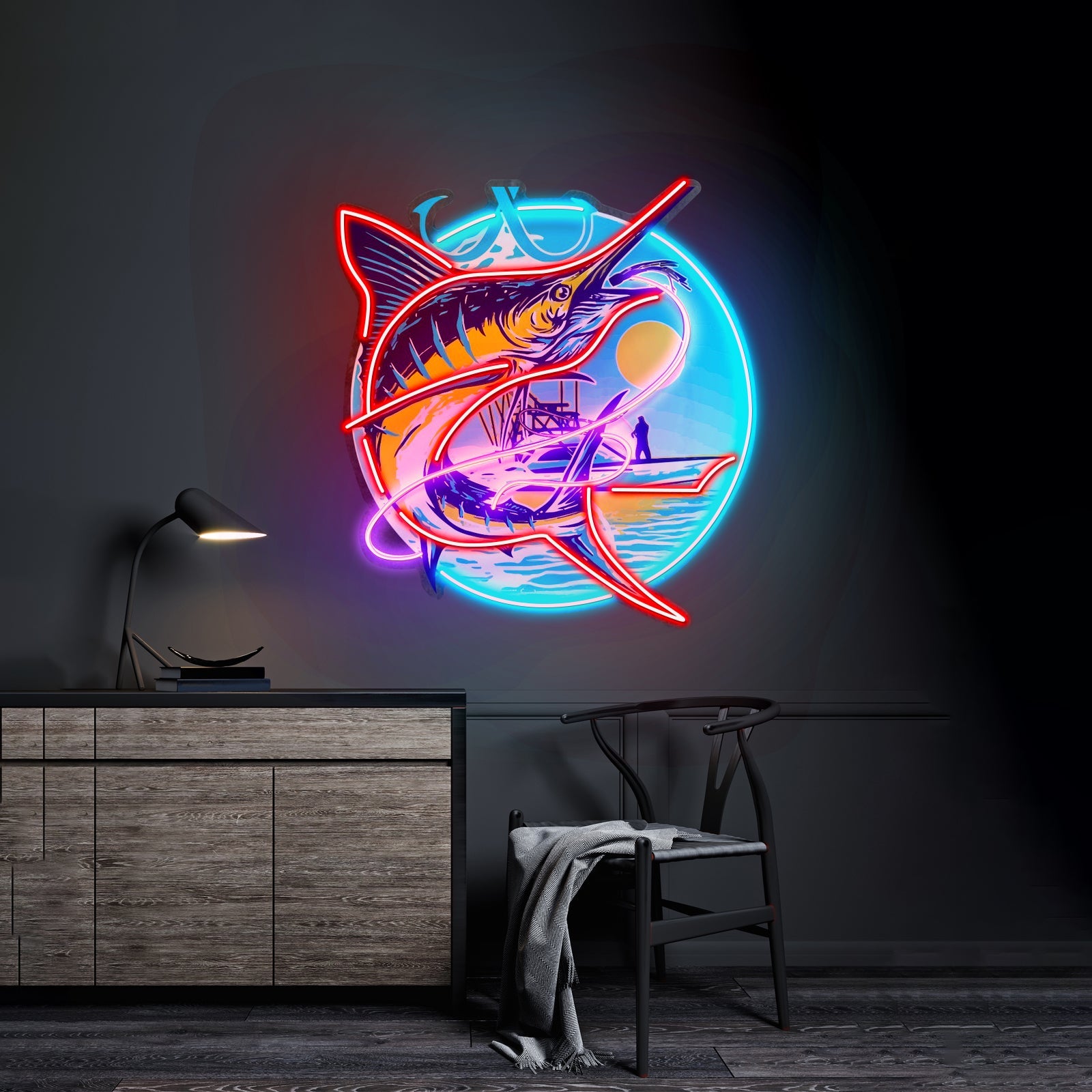 Blend With The Ocean Waves Led Neon Sign Light Custom Led Signs - Shineneon