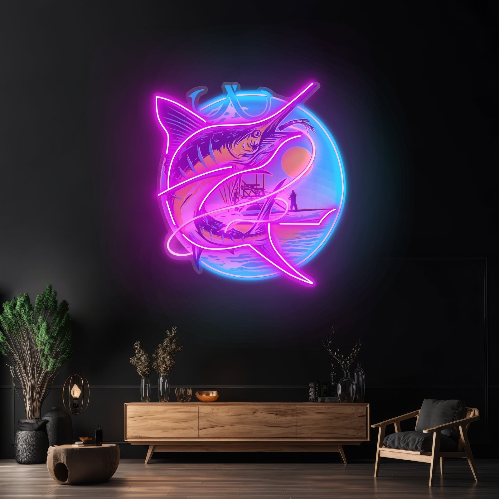 Blend With The Ocean Waves Led Neon Sign Light Custom Led Signs - Shineneon