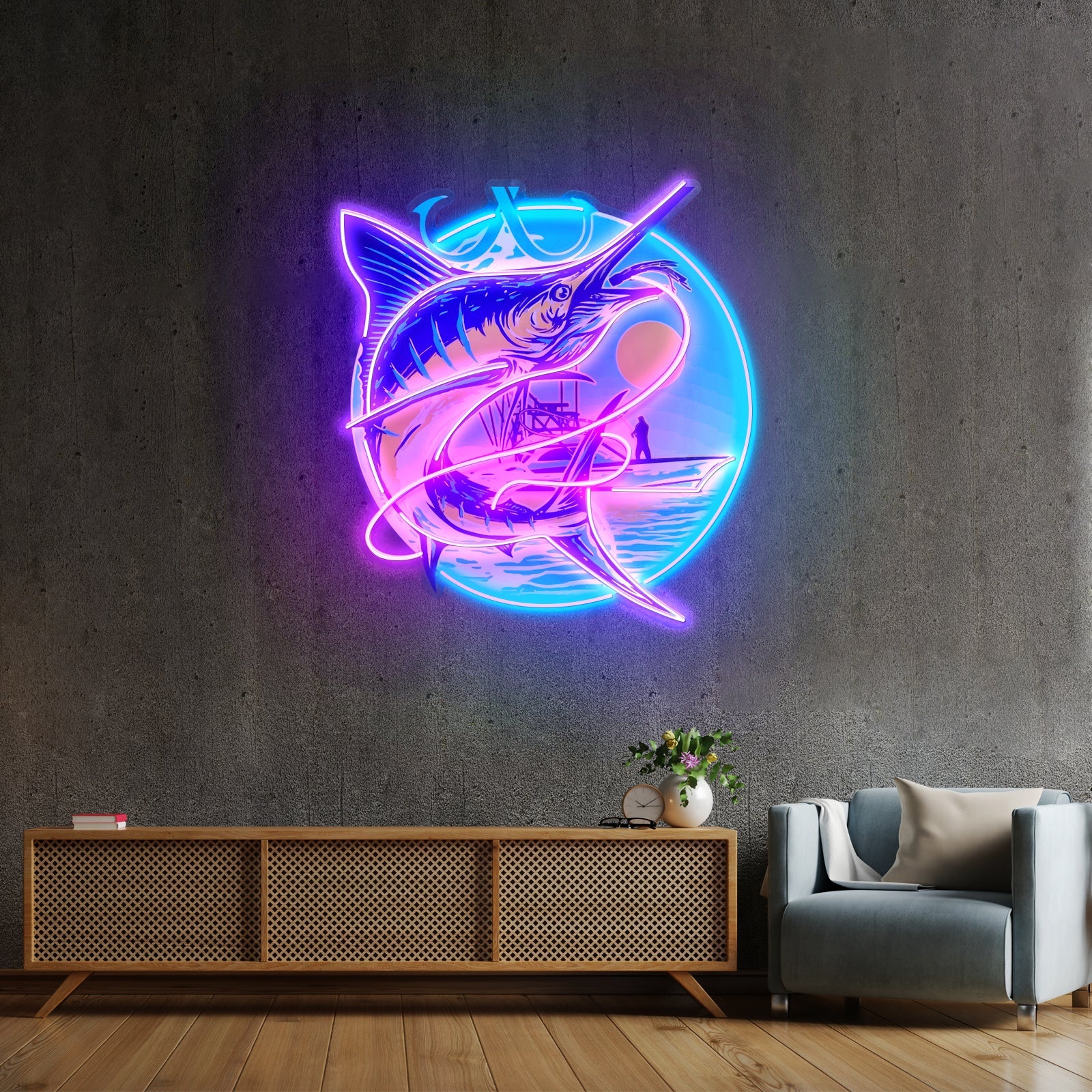 Blend With The Ocean Waves Led Neon Sign Light Custom Led Signs - Shineneon