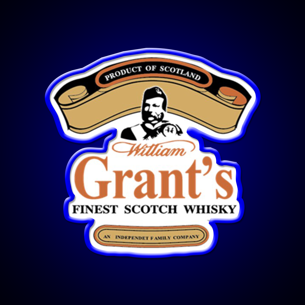 Blended Scotch Whiskey Drink Bar Led Neon Sign Rgb Color