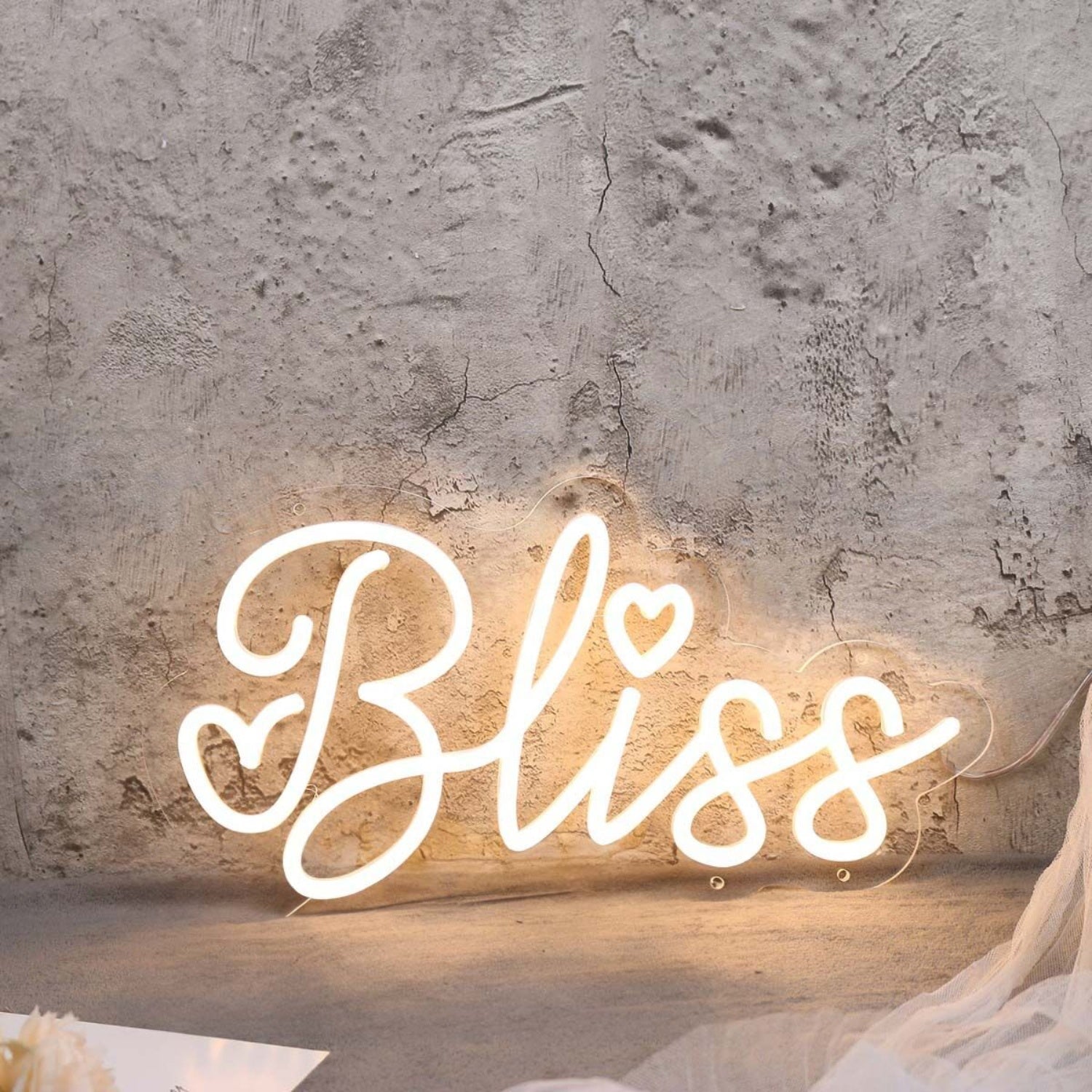 Bliss Yellow Led Neon Sign - Shineneon