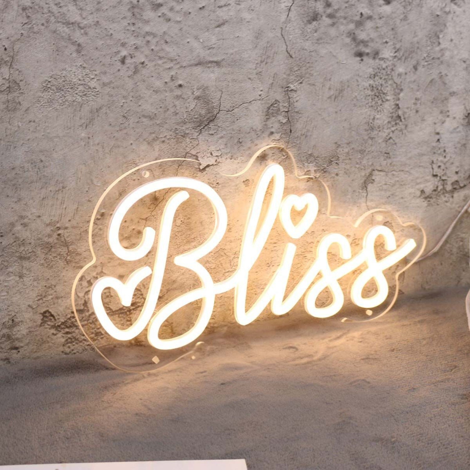 Bliss Yellow Led Neon Sign - Shineneon