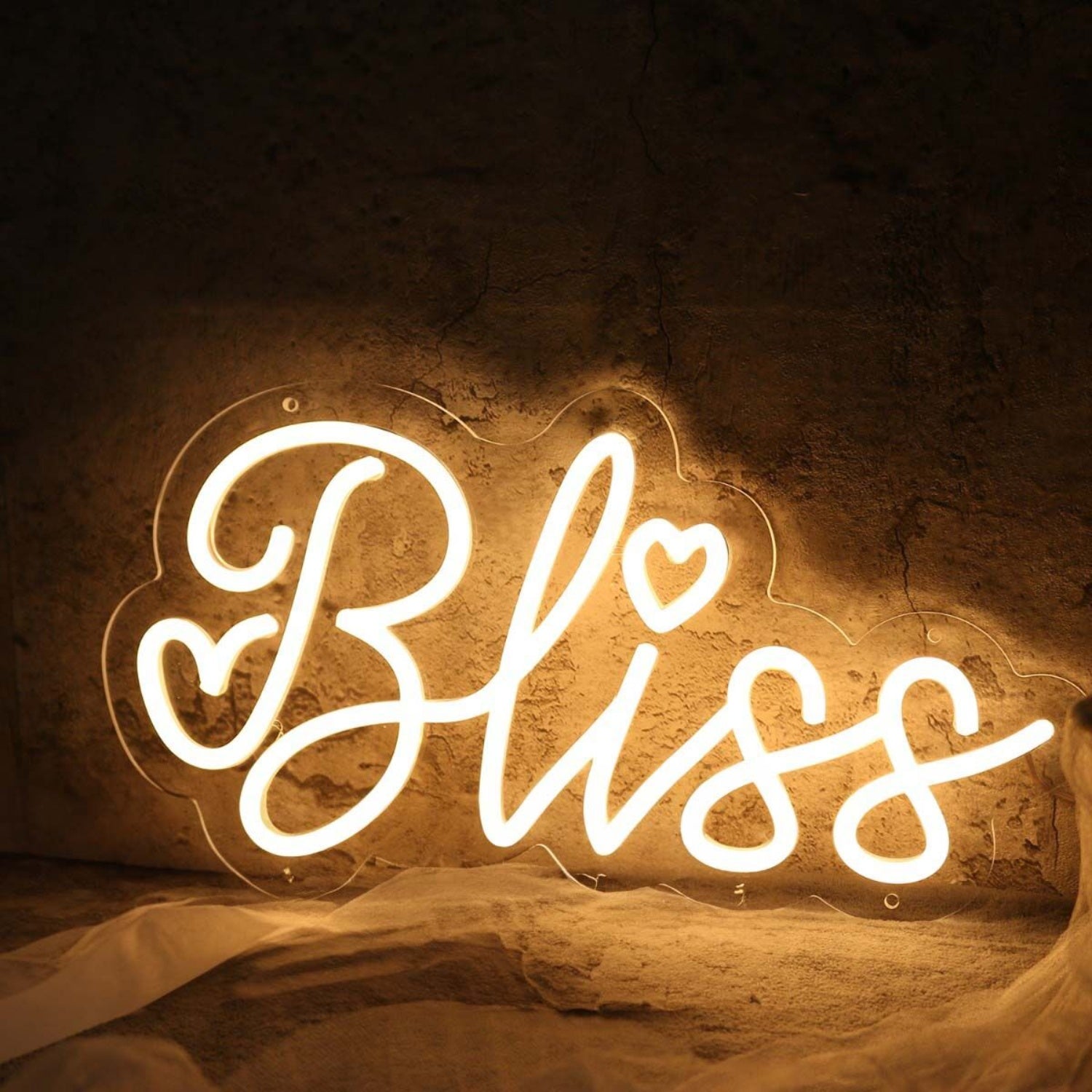 Bliss Yellow Led Neon Sign - Shineneon