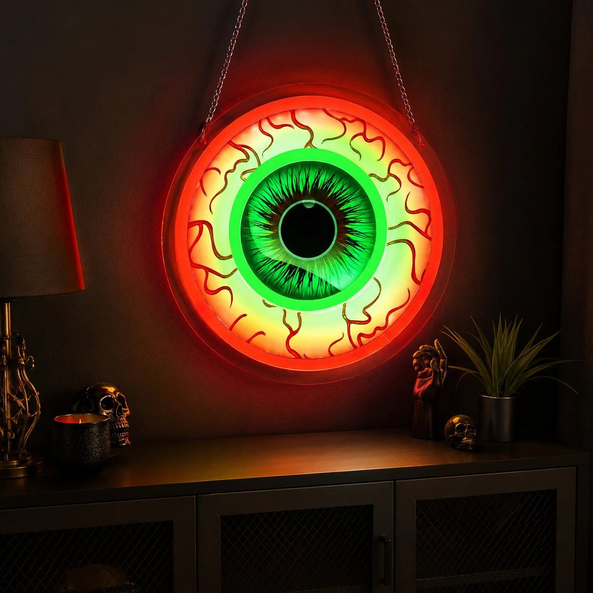 Bloodshot Eyeball LED Neon Sign - Shineneon