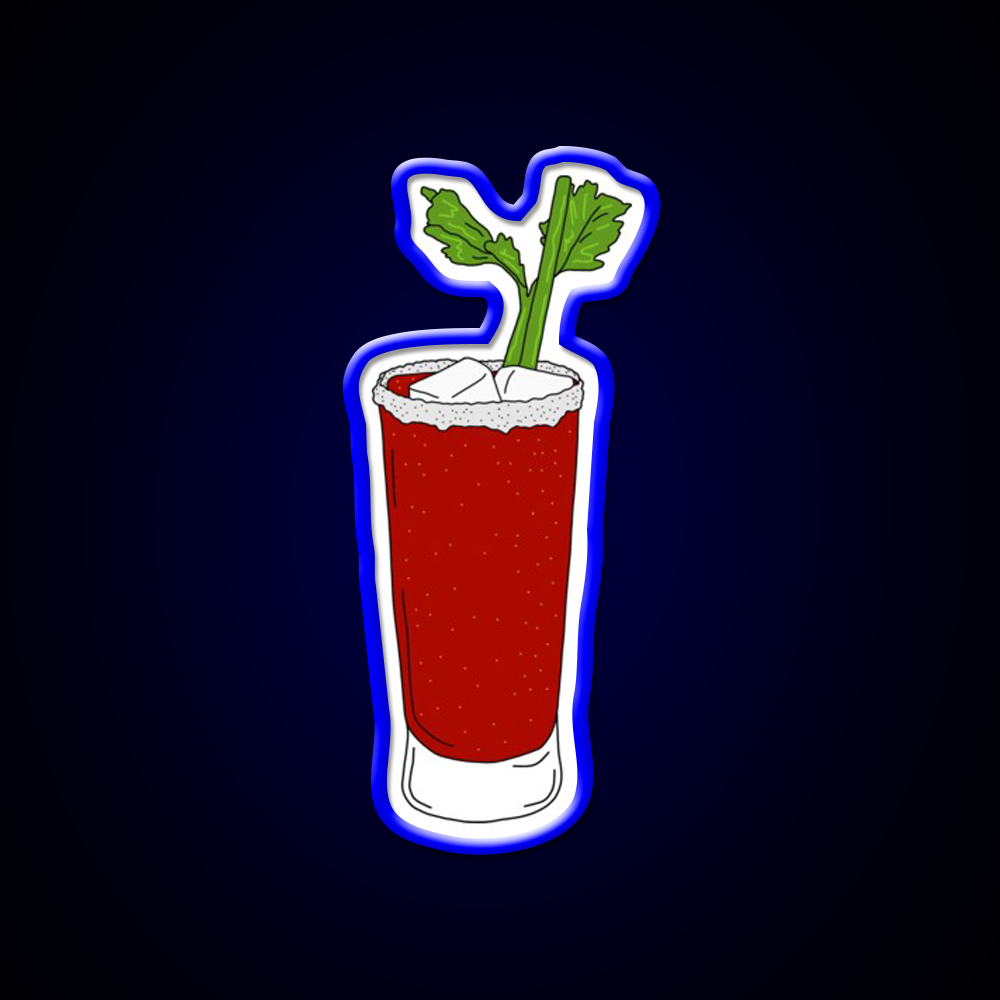 Bloody Mary Cocktail Bar Decor Led Neon Sign Rgb Color - LED neon sign view 5