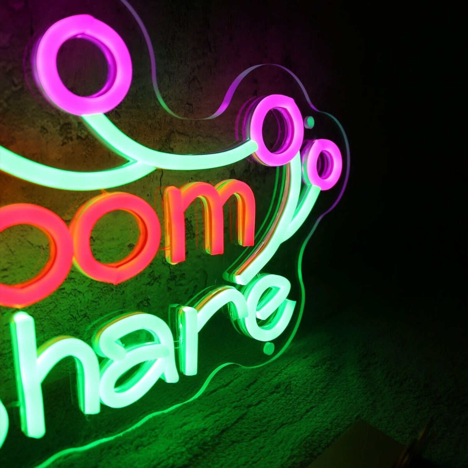 Bloom And Share Neon Sign | Shineneon