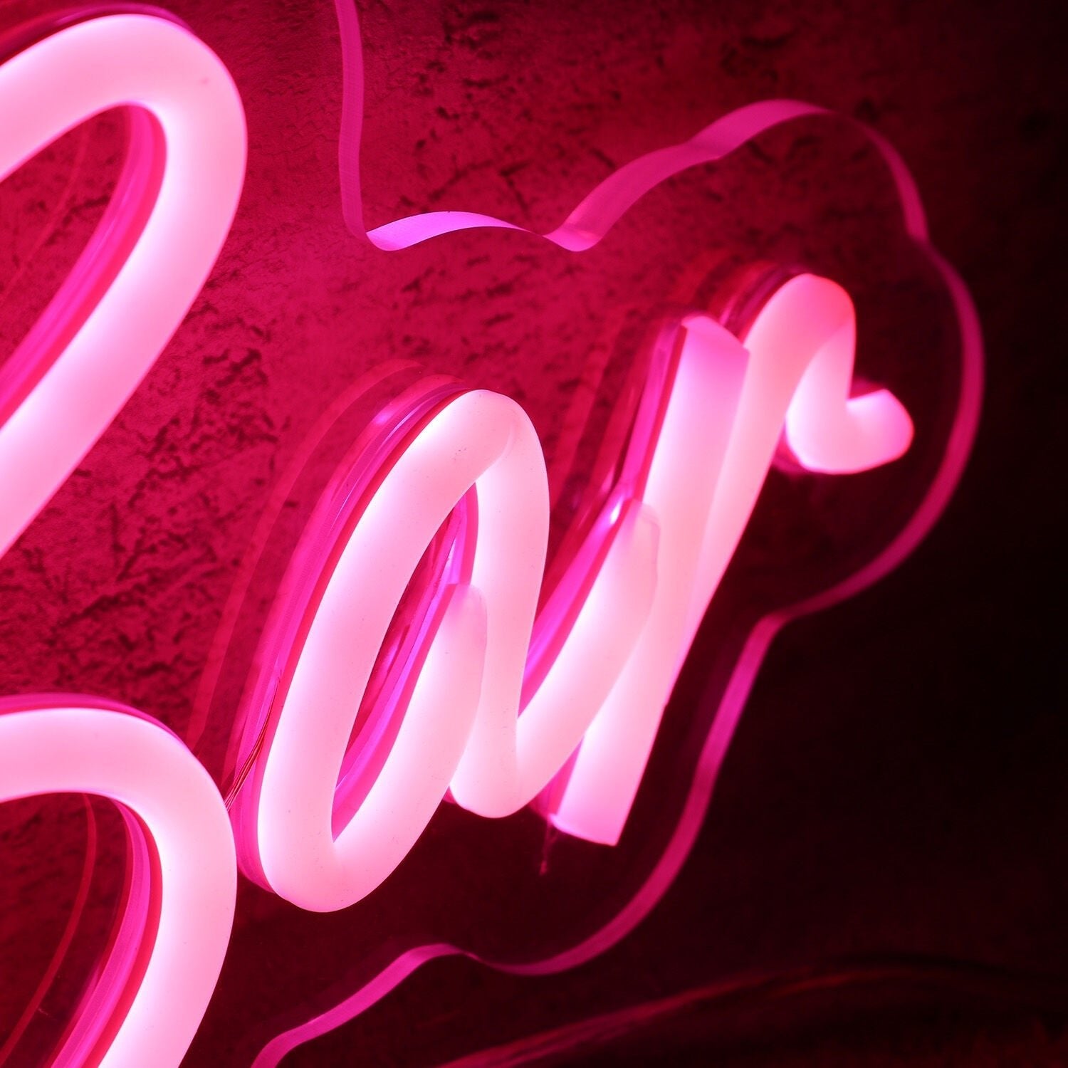 Bloom Bar Red Led Neon Sign Wall Art - Shineneon