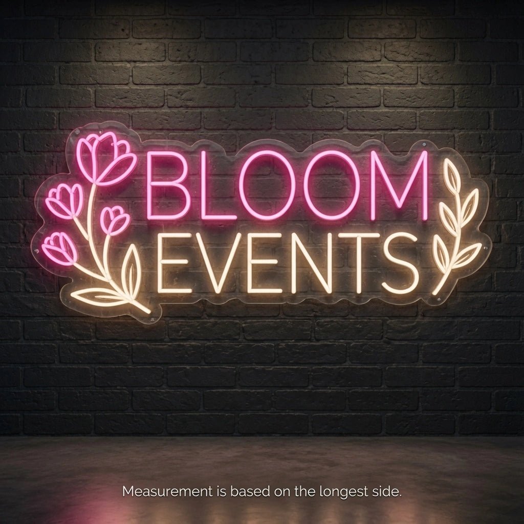 Bloom Events LED Neon Sign - Shineneon