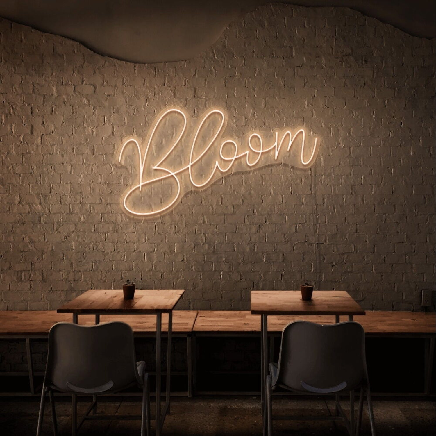 Bloom Neon Sign For Positive And Growth Spaces | Shineneon