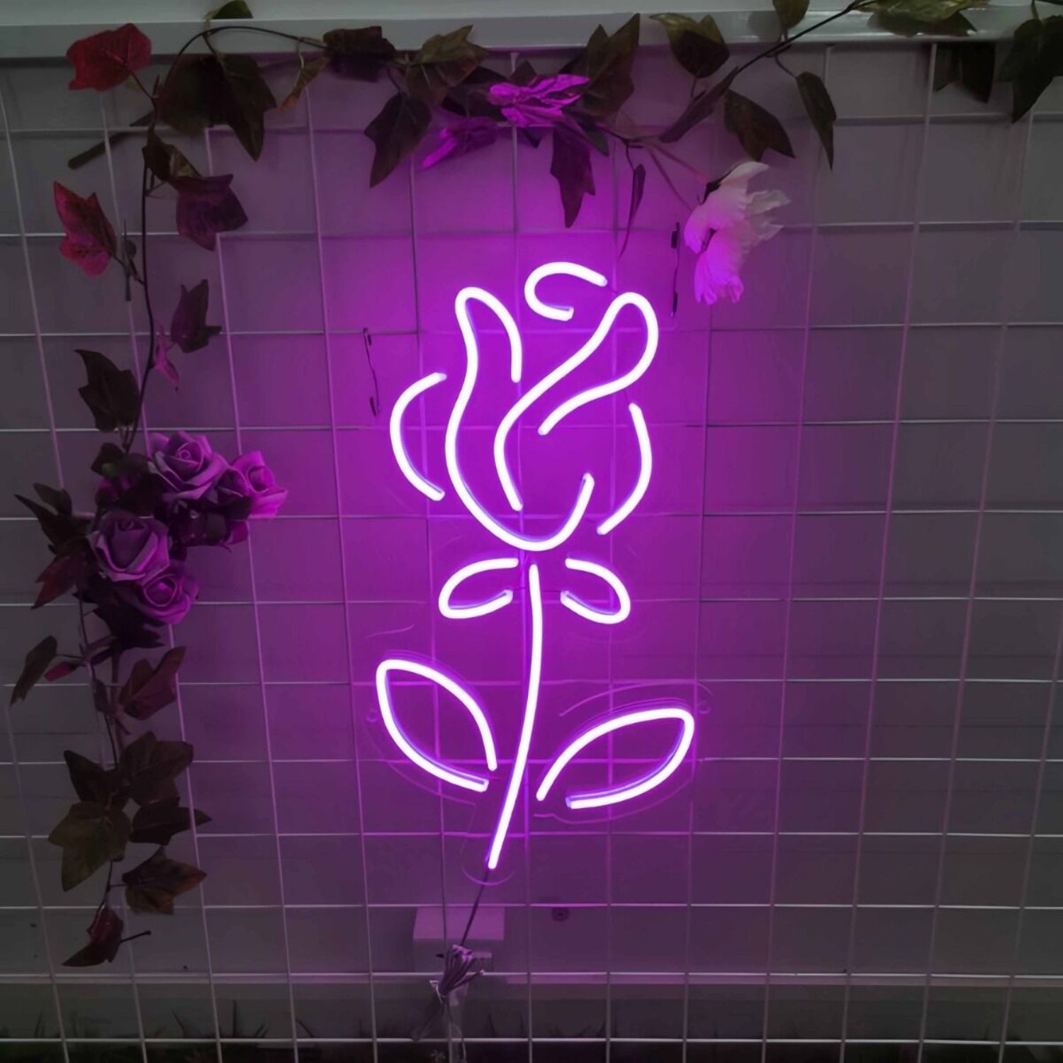 Blooming Rose Neon Sign | Shineneon