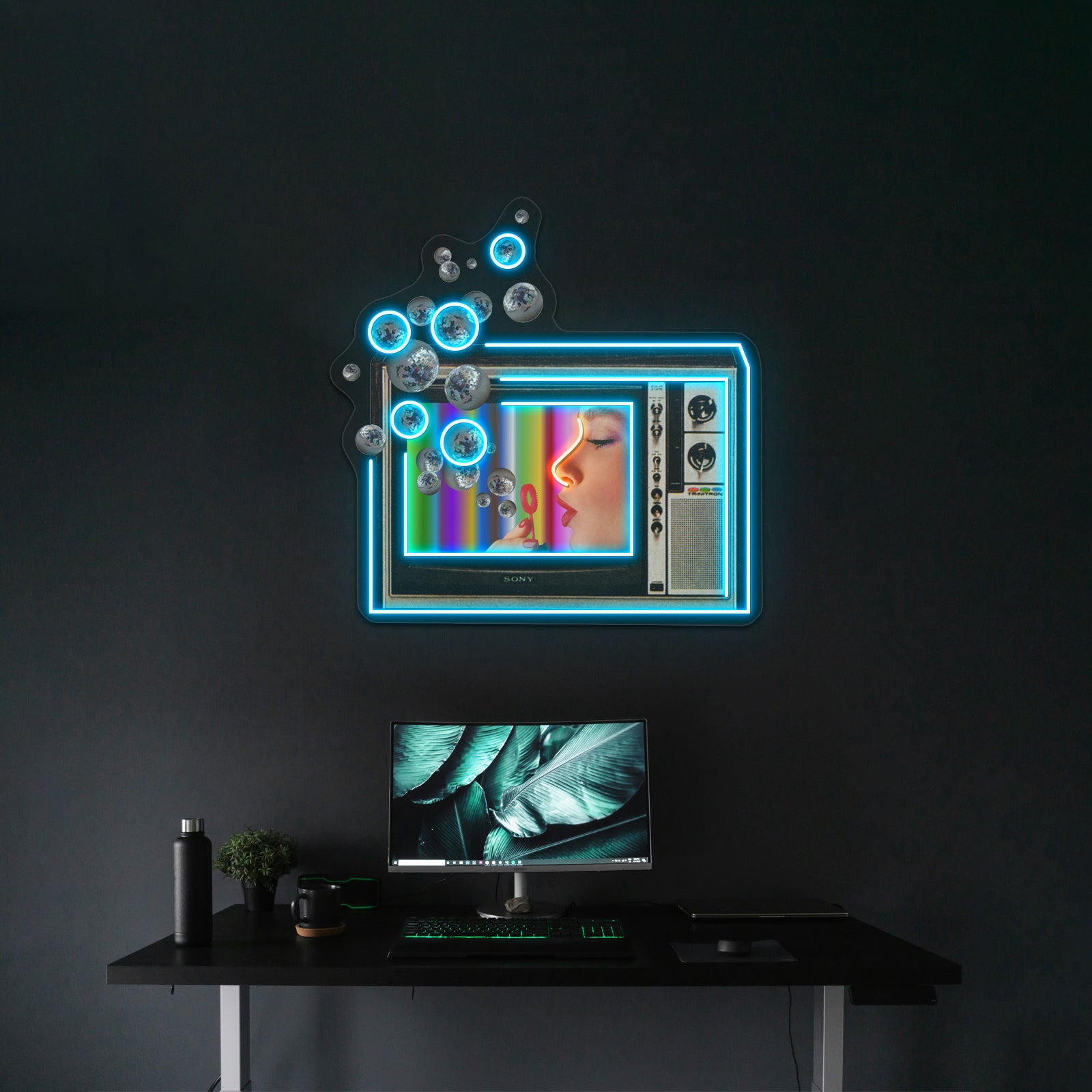 Blow Artwork Led Neon Sign