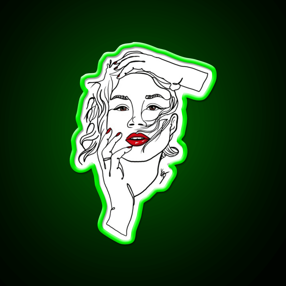 Blown Away Nail Salon Led Neon Sign Rgb Color - Shineneon