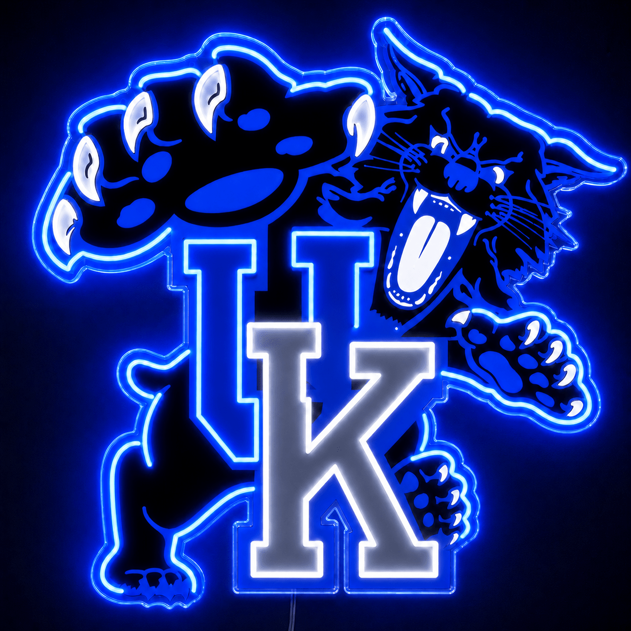 Blue and White UK Custom LED Neon Sign - Shineneon