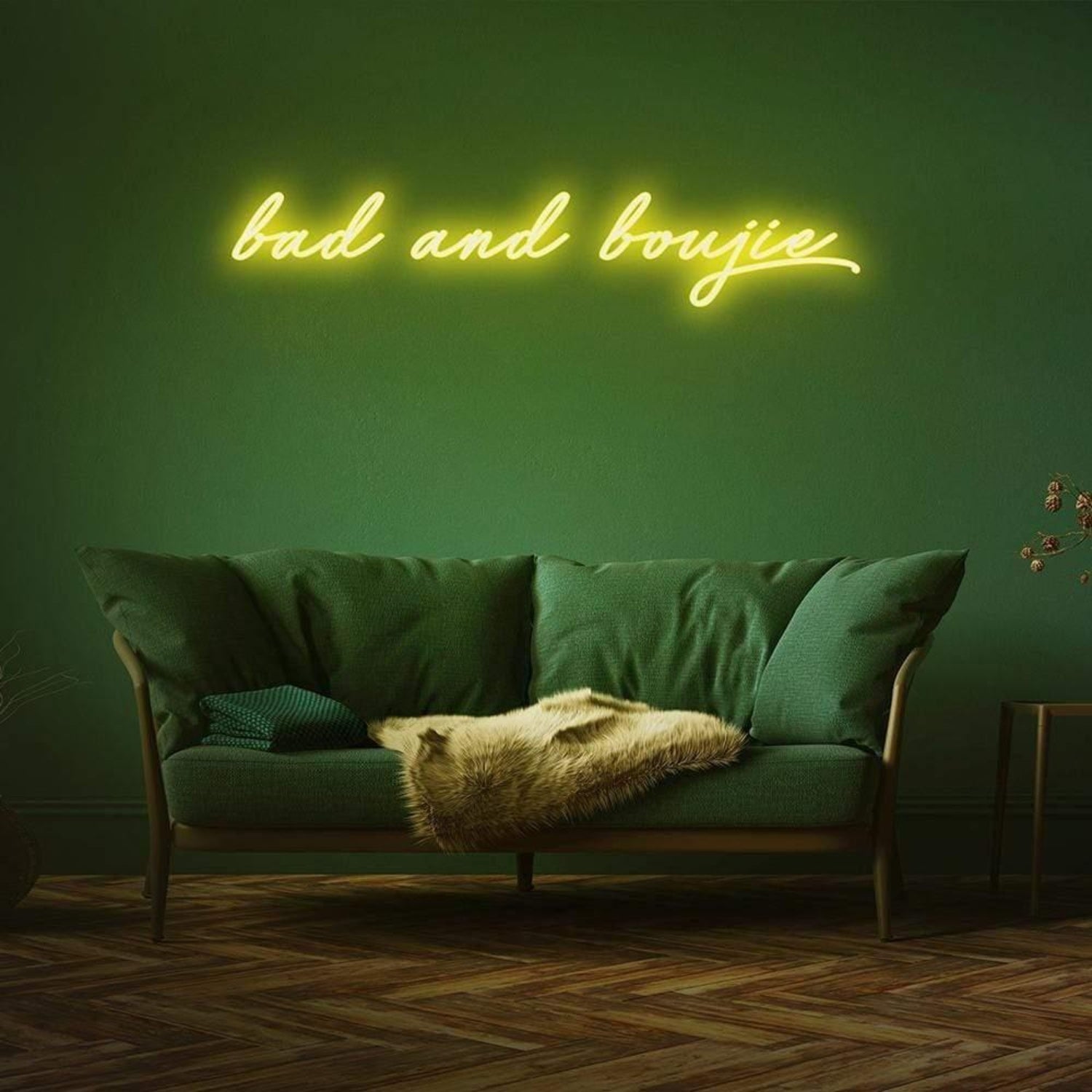 Blue Bad And Boujie Led Neon Sign For Modern Home Decor | Shineneon