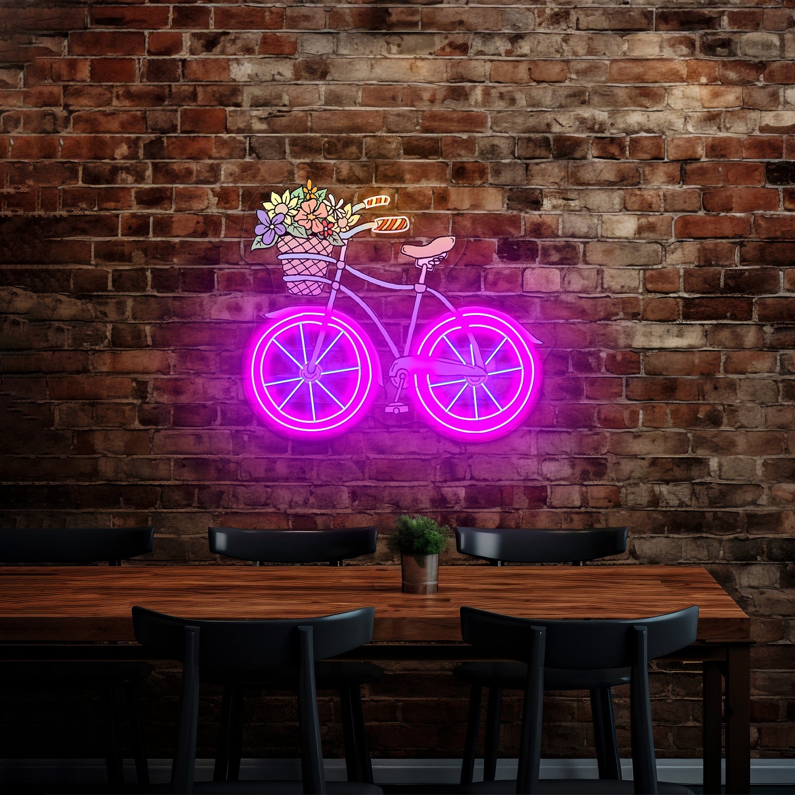 Blue Bicycle Neon Signs Summer Led Neon Signs - Shineneon
