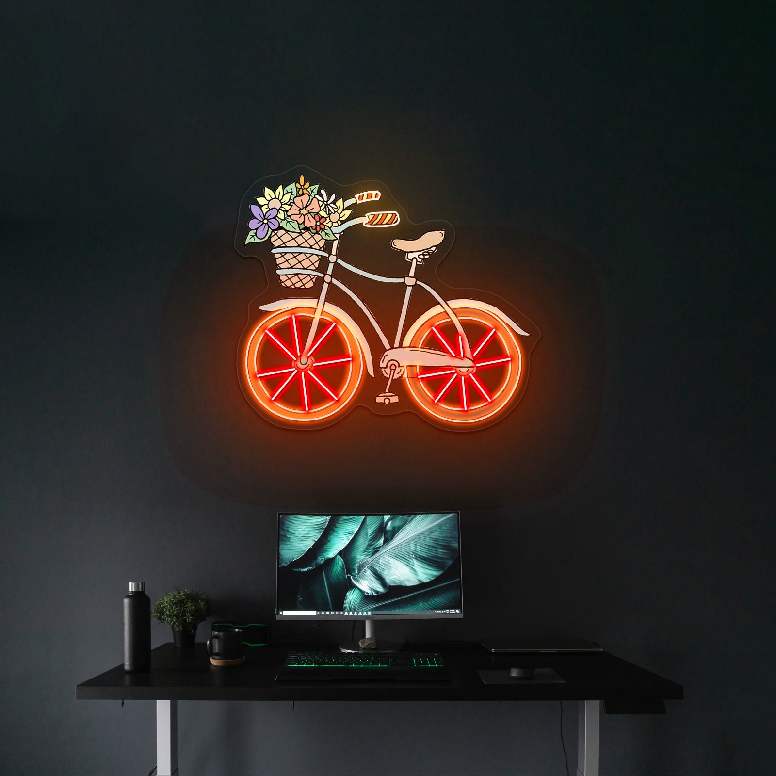 Blue Bicycle Neon Signs Summer Led Neon Signs - Shineneon