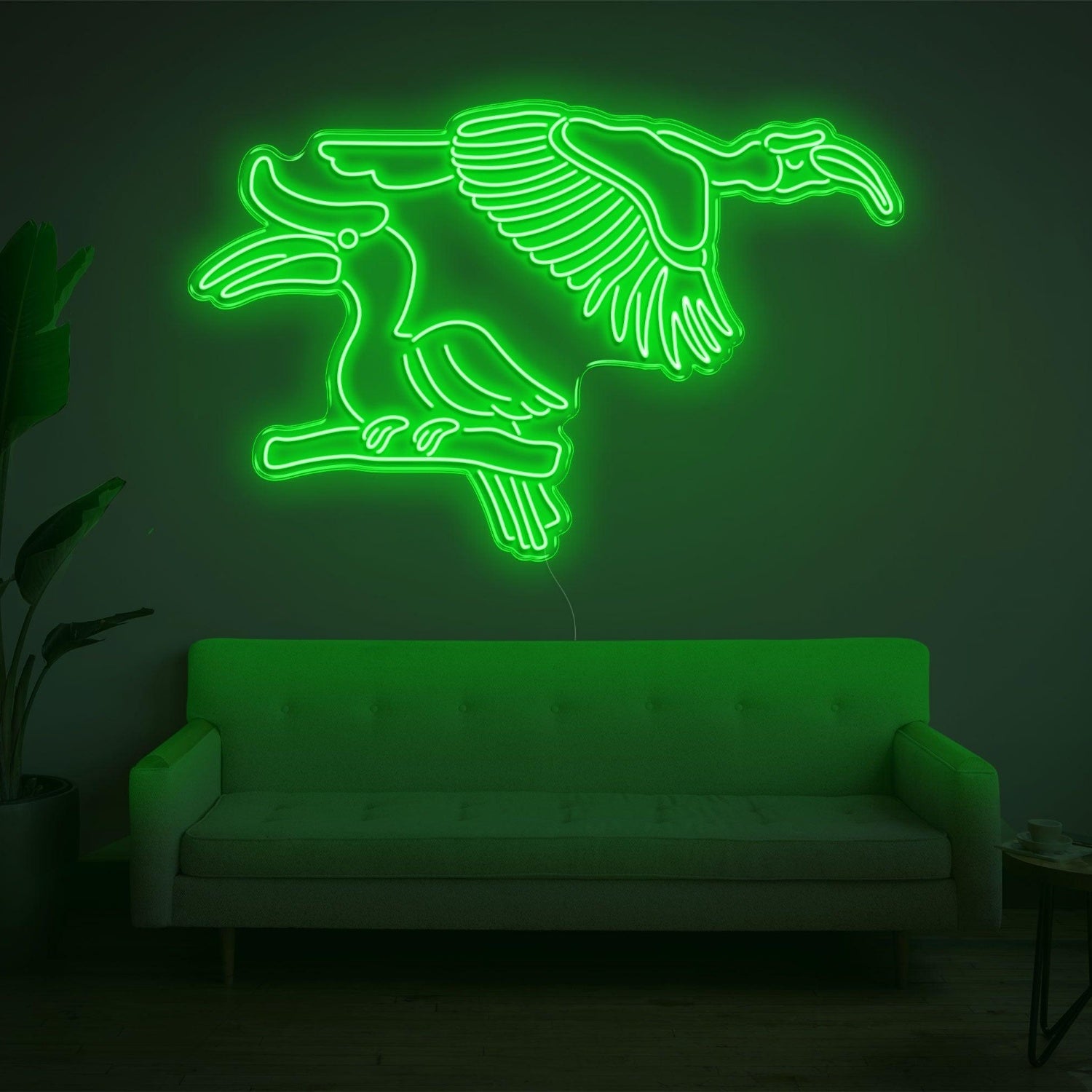 Blue Bird Led Neon Sign For Modern Home Wall Decor | Shineneon