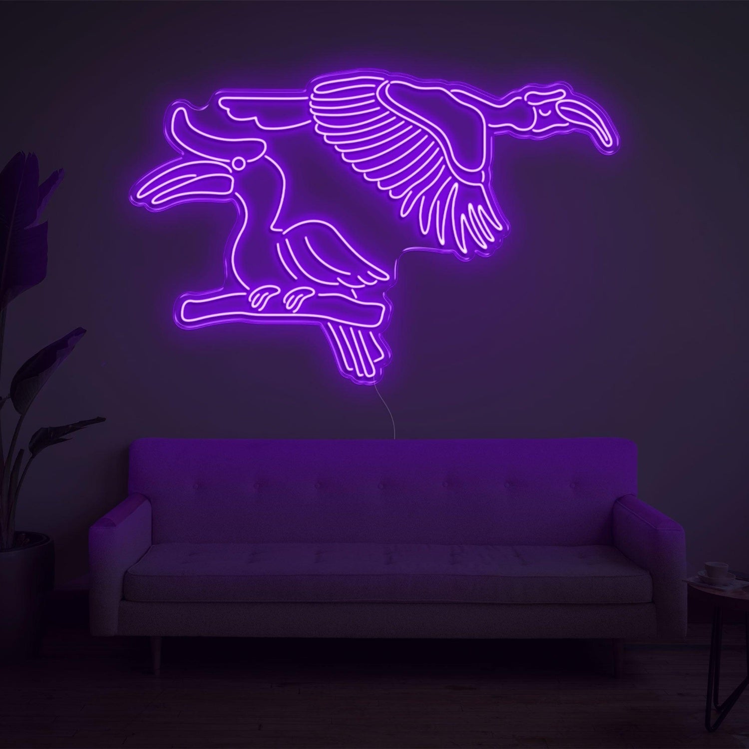 Blue Bird Led Neon Sign For Modern Home Wall Decor | Shineneon