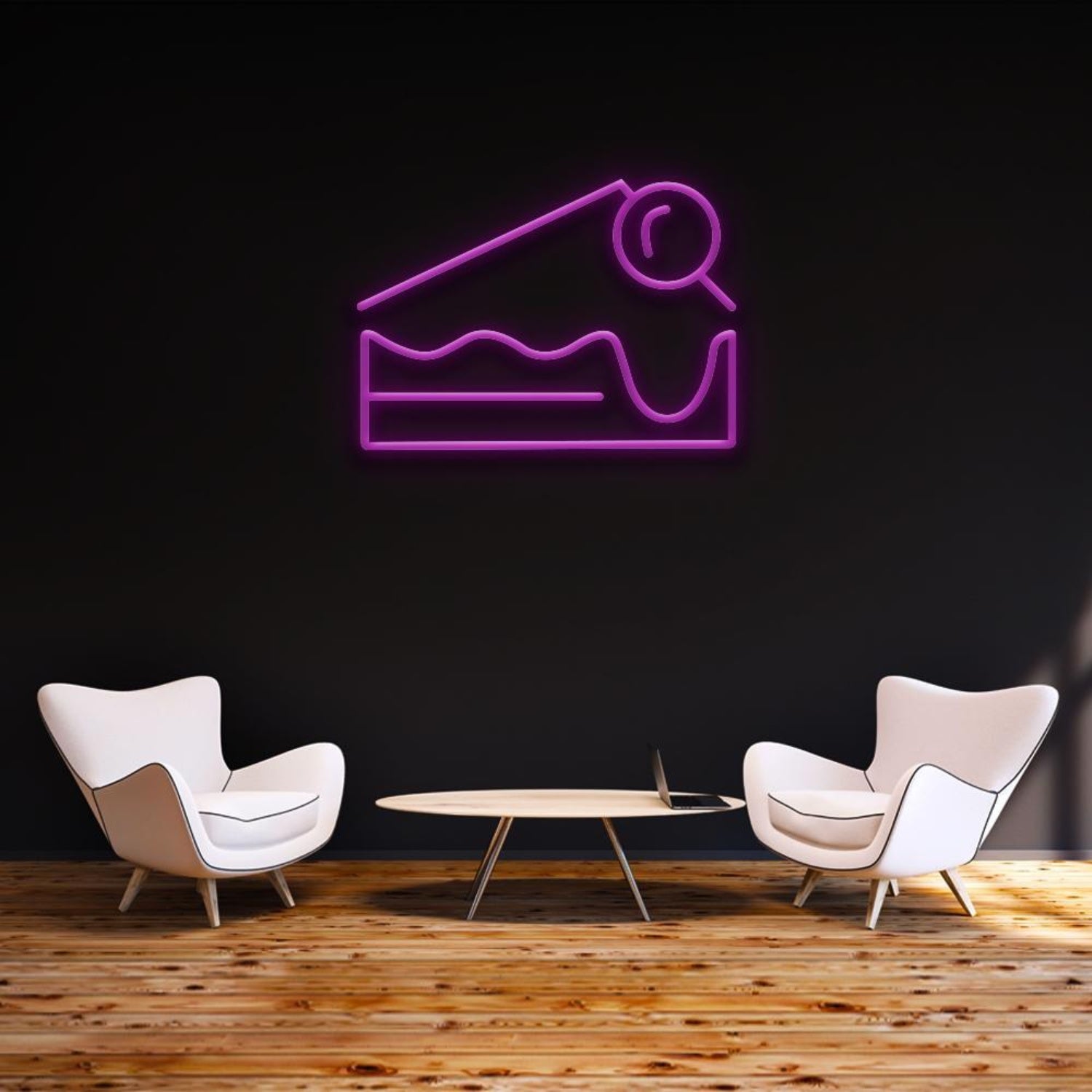 Blue Cheesecake Led Neon Sign For Cafe Home Decor | Shineneon