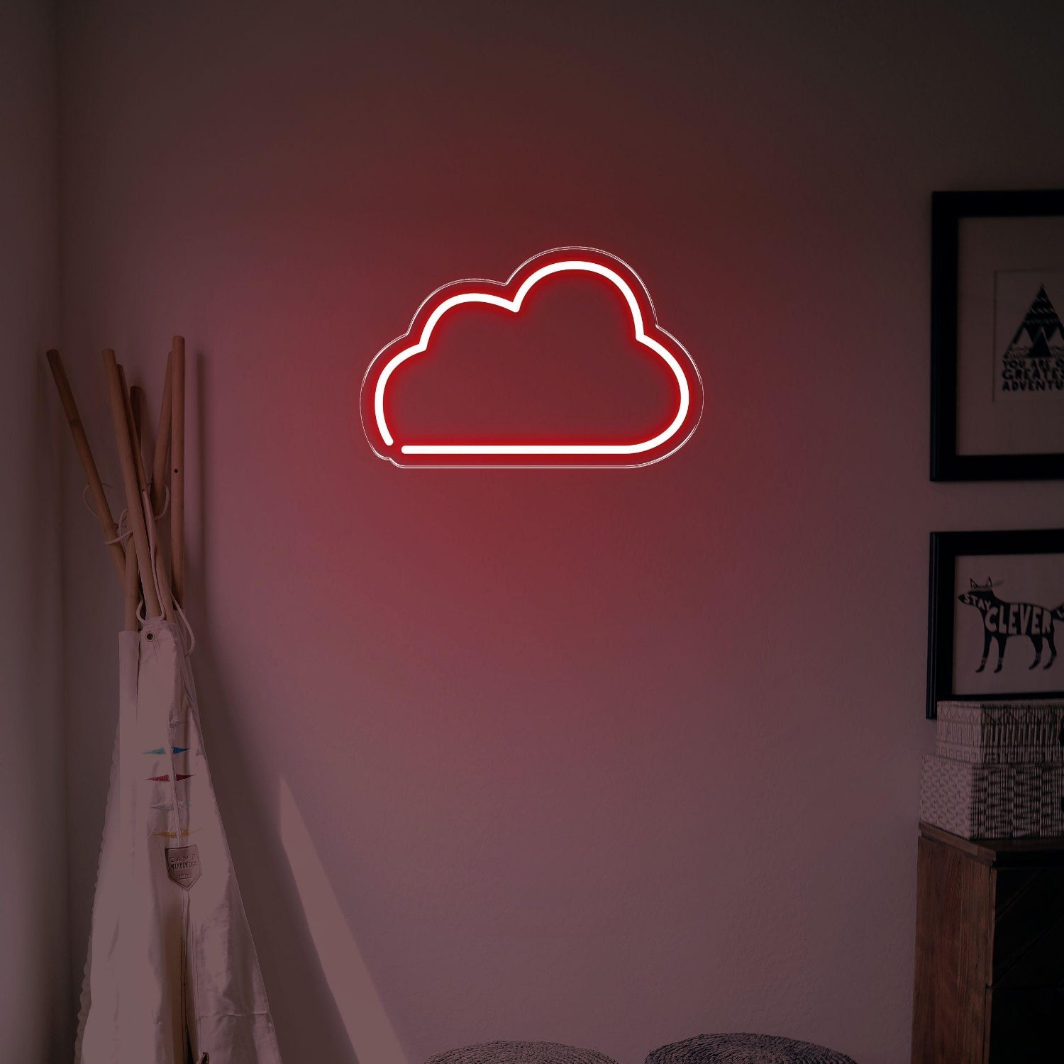 Blue Cloud Led Neon Sign For Home Decor | Shineneon