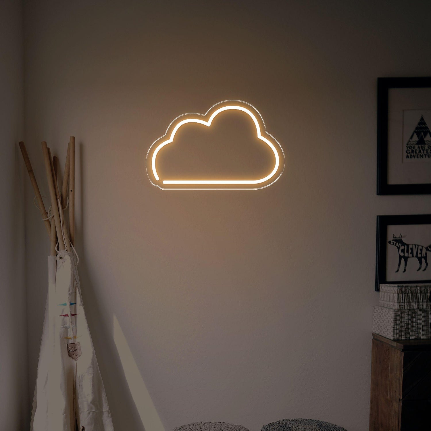 Blue Cloud Led Neon Sign For Home Decor | Shineneon