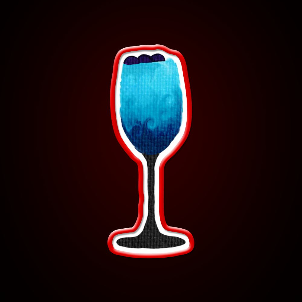 Blue Cocktail Bar Decor Led Neon Sign Rgb Color - LED neon sign view 10