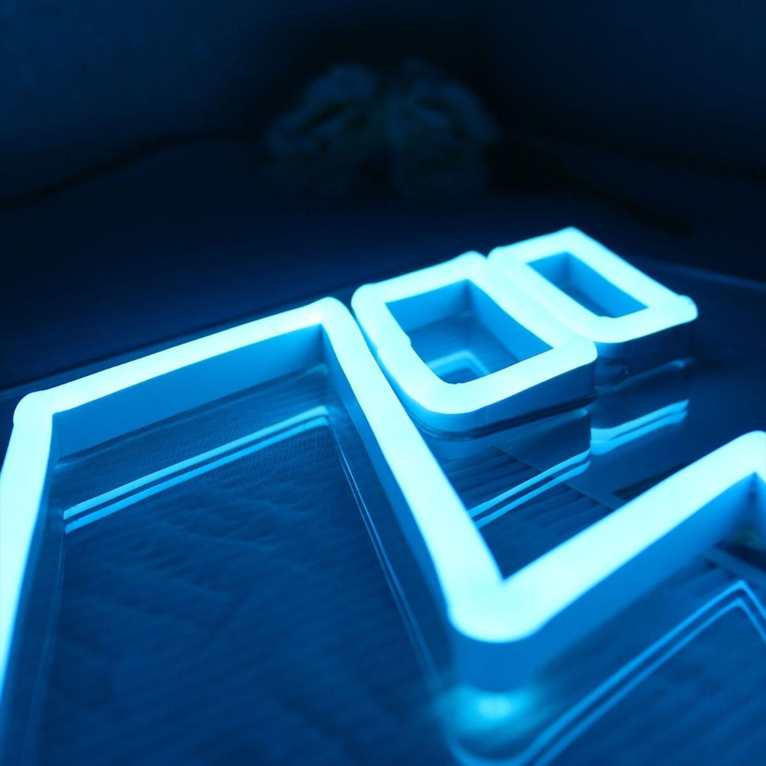 Blue Flash Custom Led Neon Sign - Shineneon